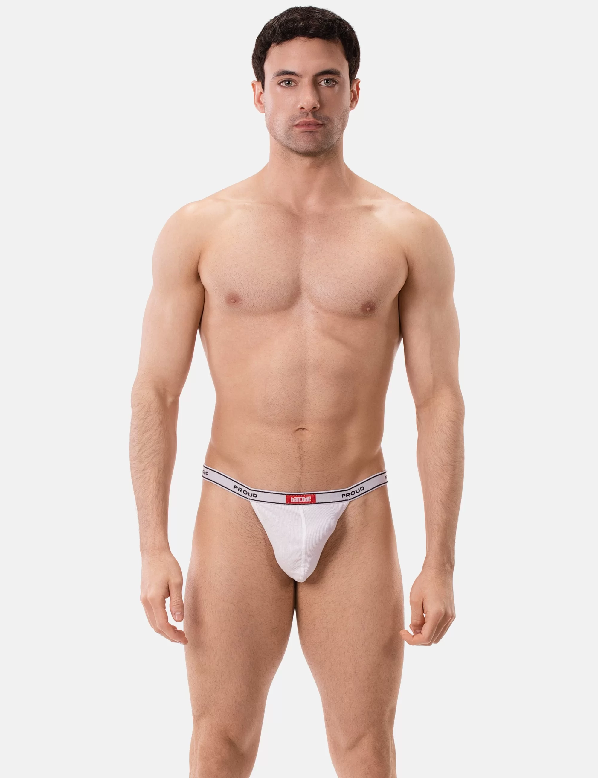 Rib Thong Proud B - White