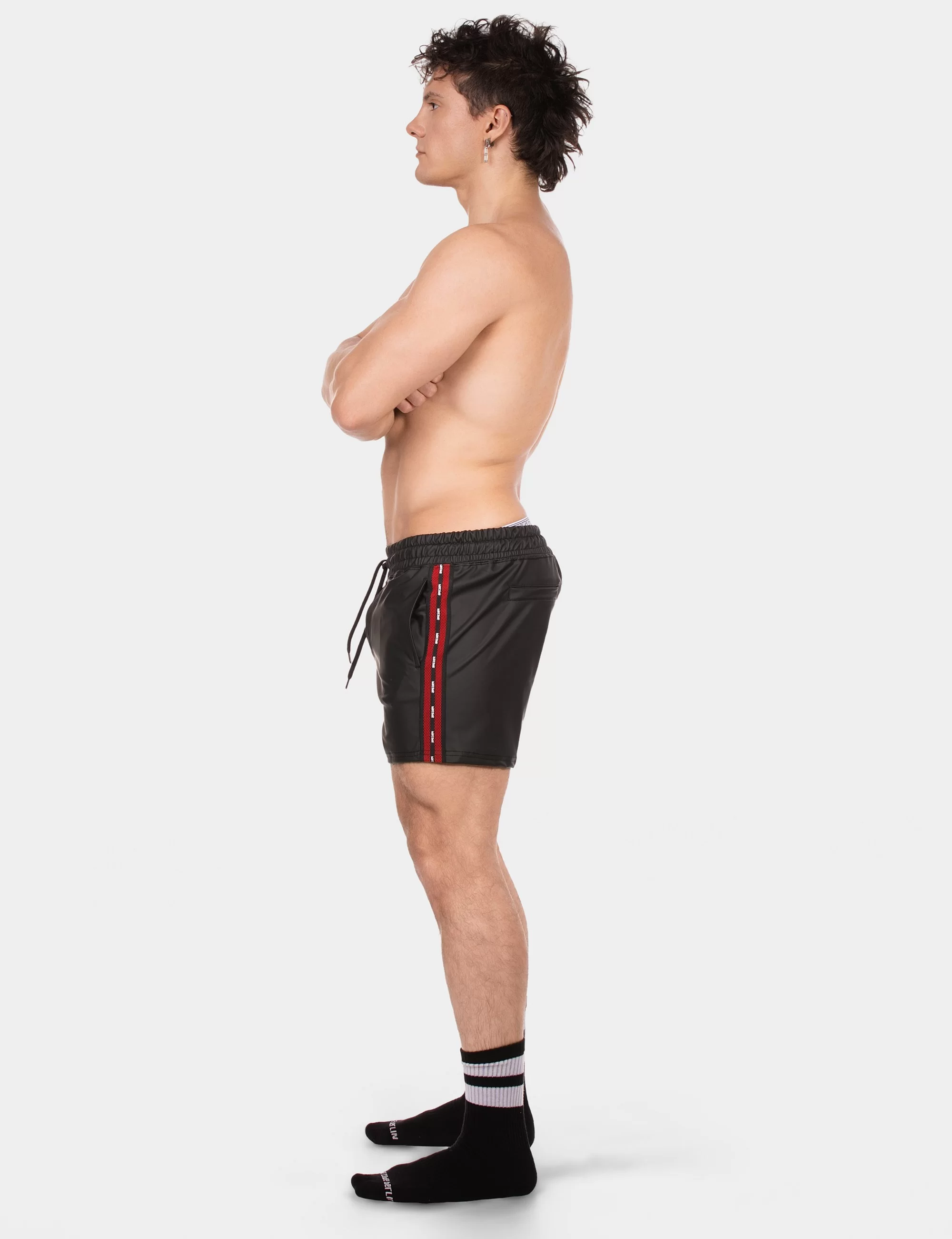 Fetish Short Zulu - Black-Red