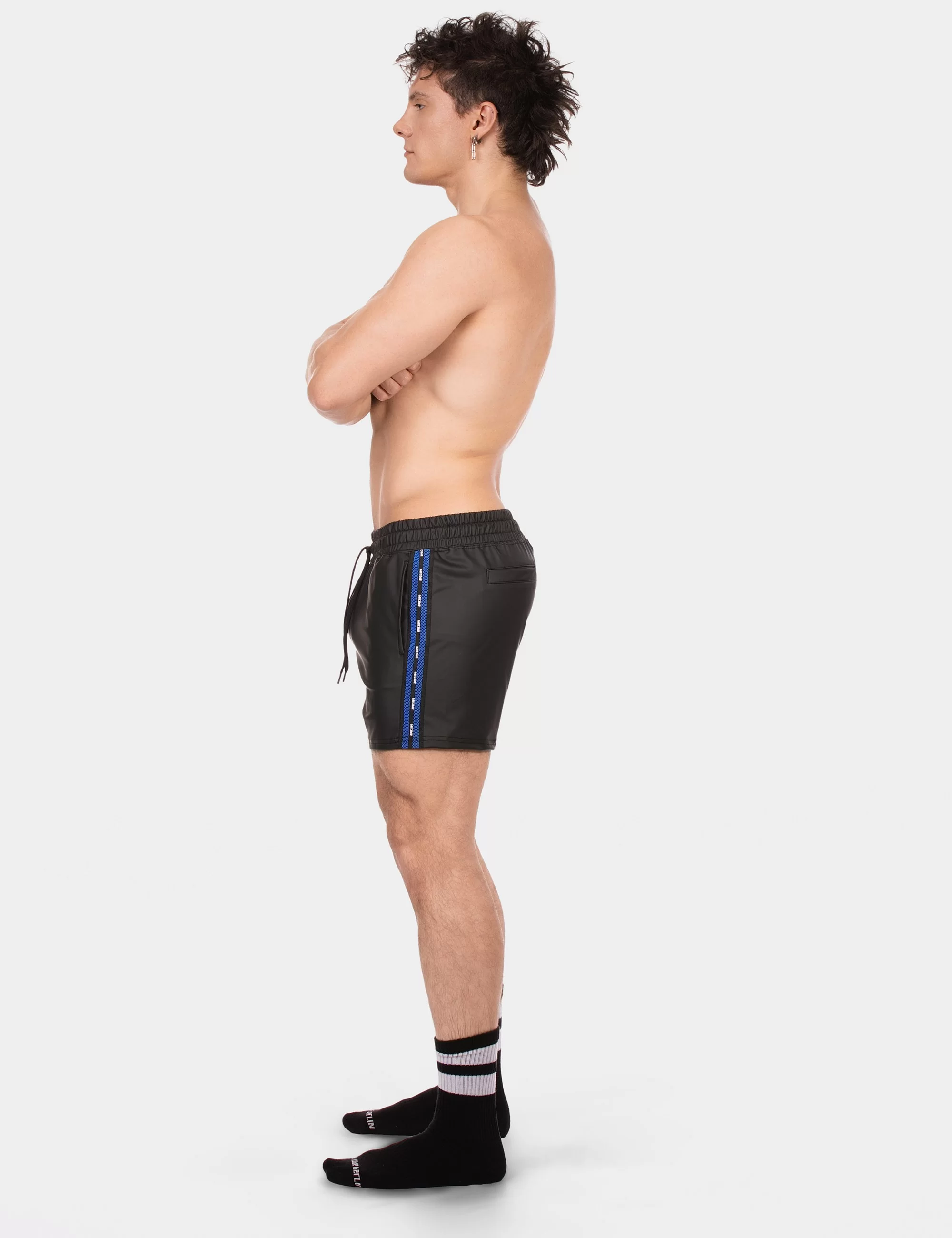 Fetish Short Zulu - Black-Blue