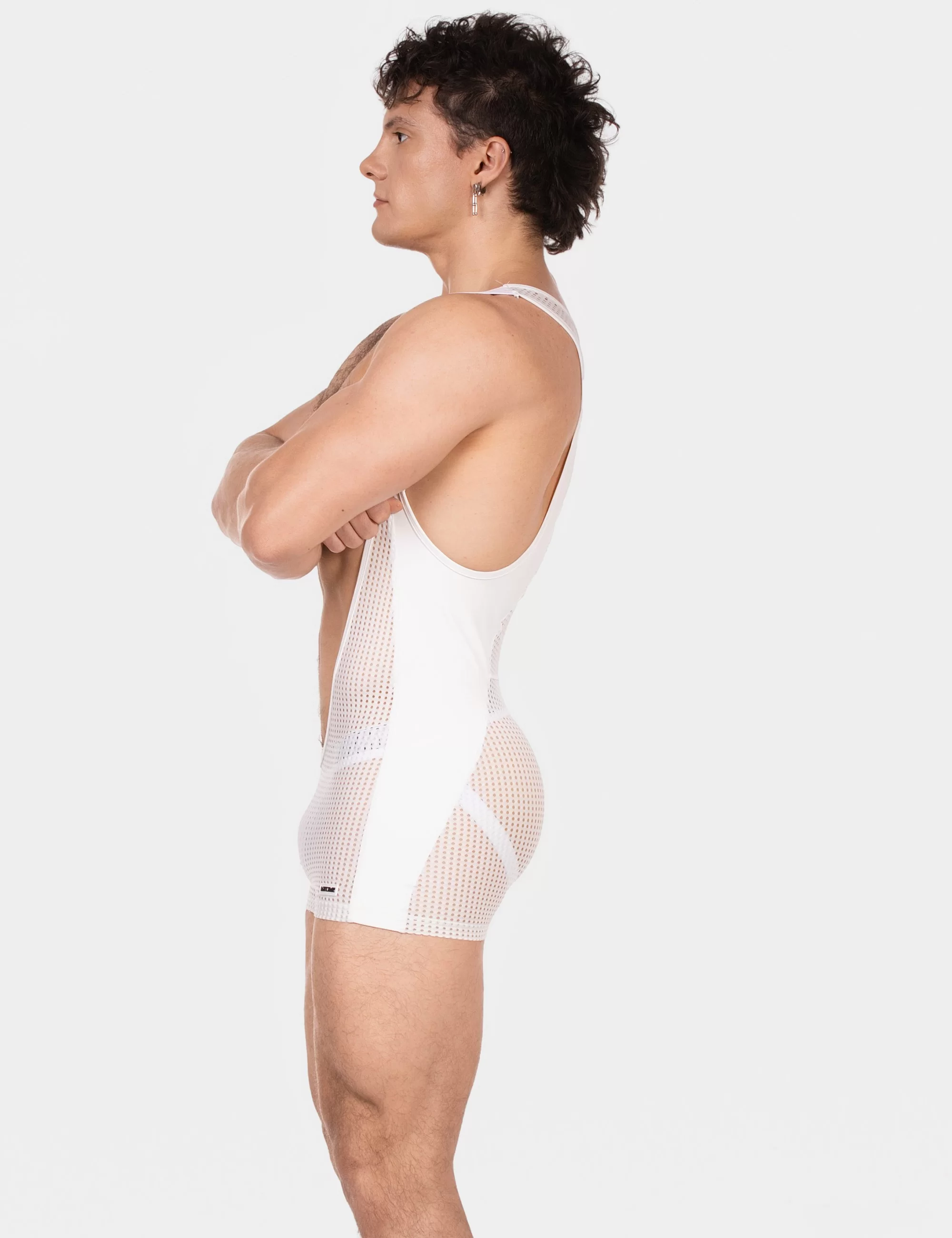 Singlet Sanke - White
