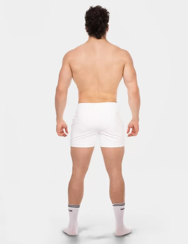 Zipper Short Doraf - White