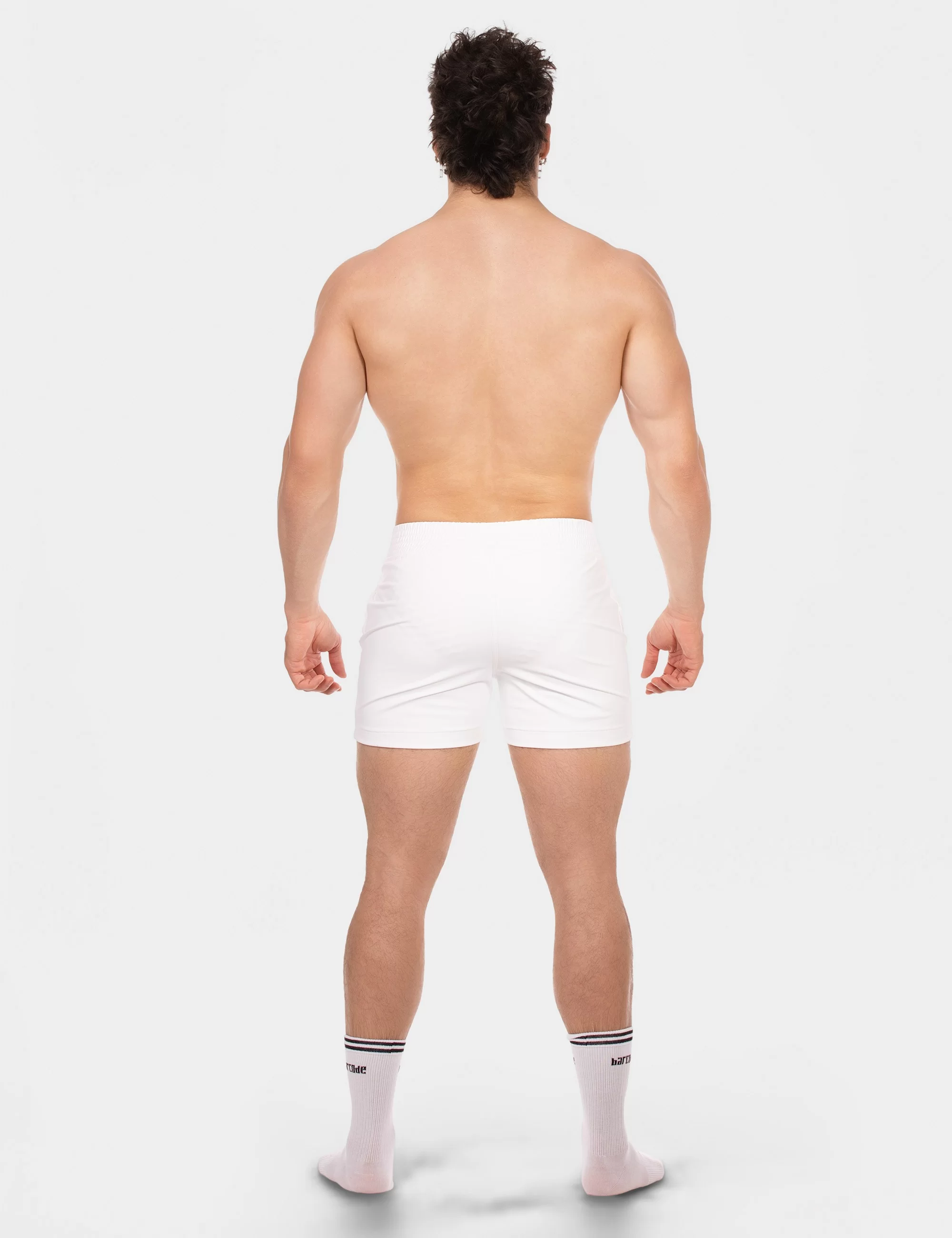 Zipper Short Doraf - White