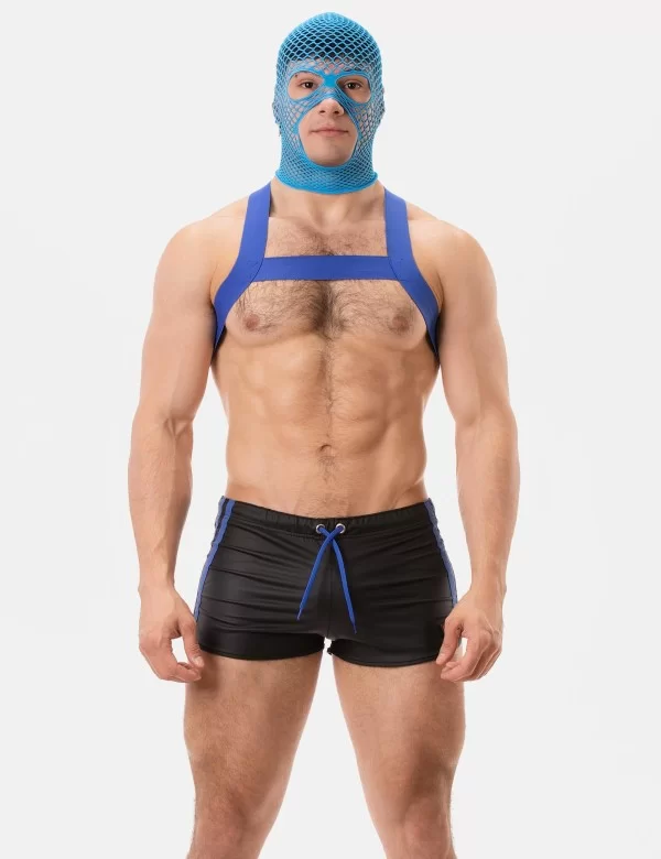Fishnet Mask Sicily - Neonblue
