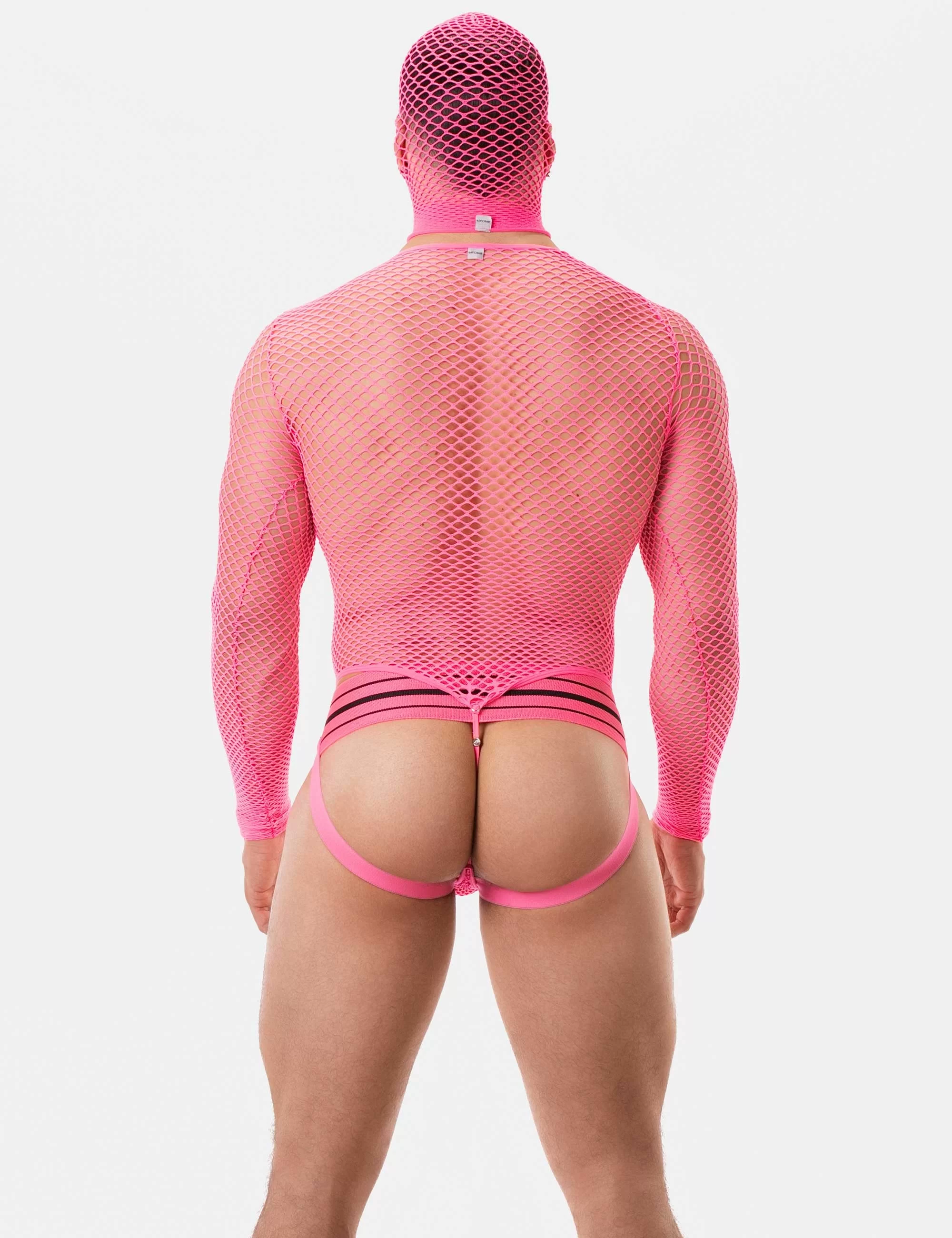 Fishnet Mask Sicily - Neonpink
