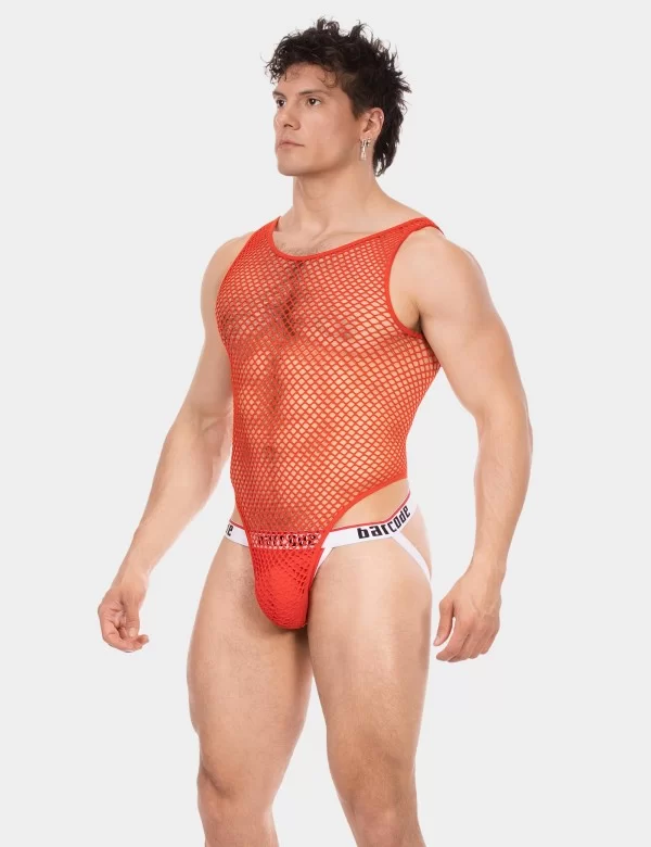 Fishnet Body Roma - Red