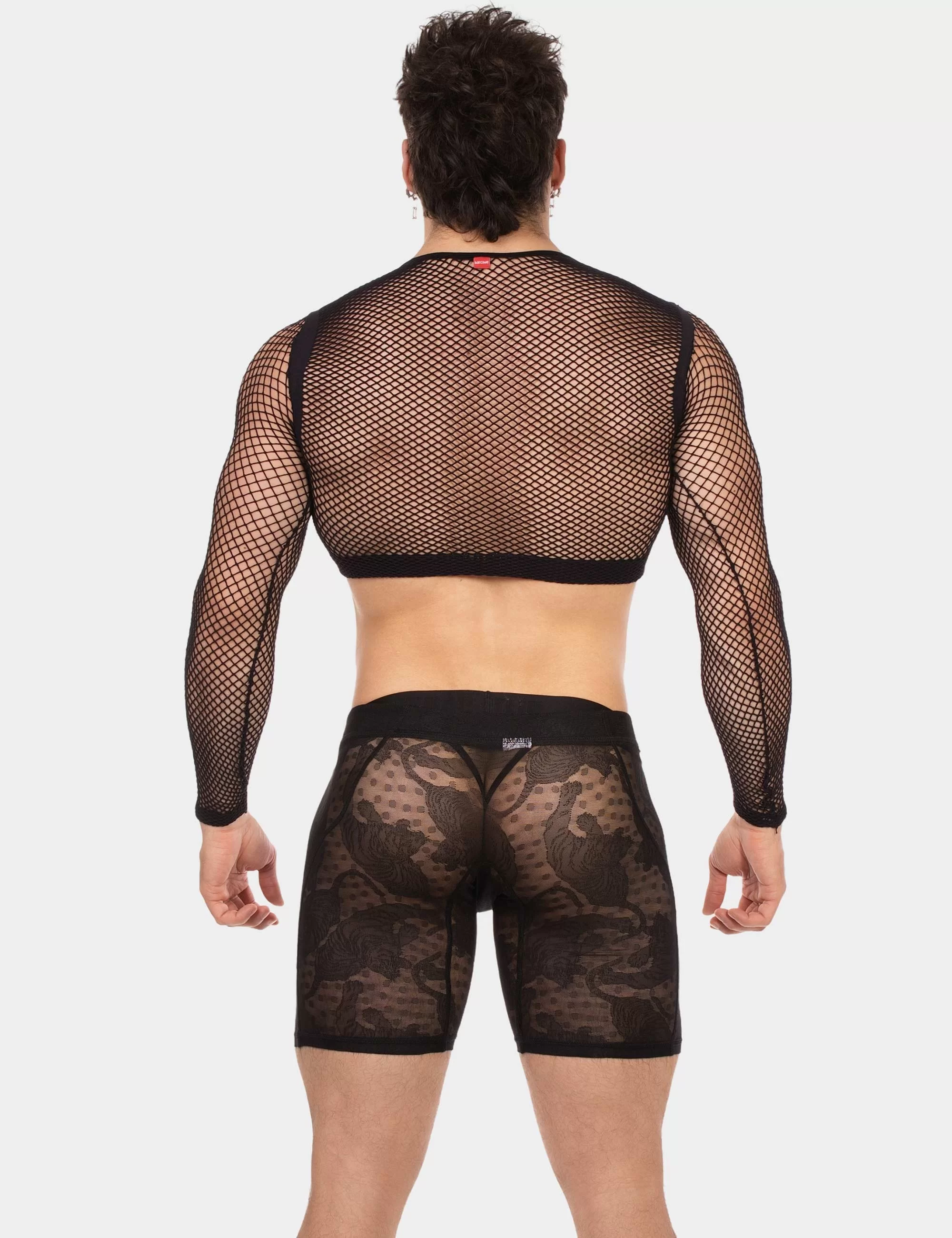 Fishnet Crop Florence - Black