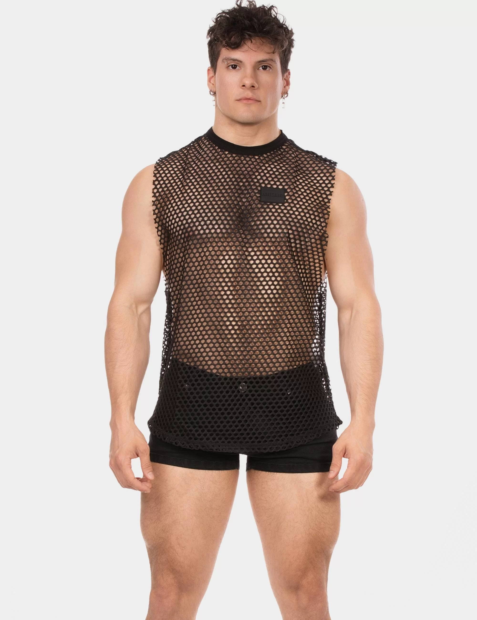 Tank Top Rannel - Black