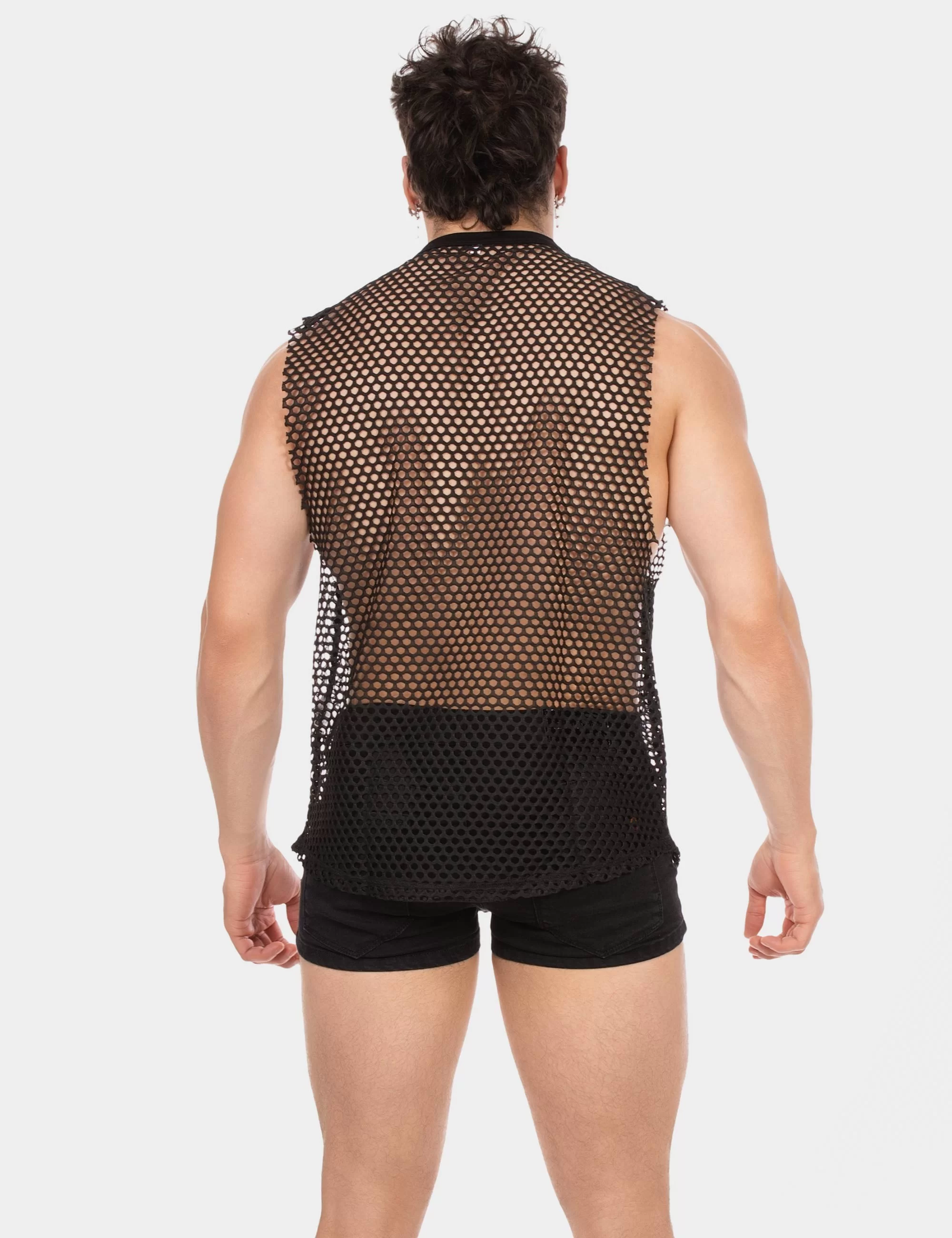 Tank Top Rannel - Black