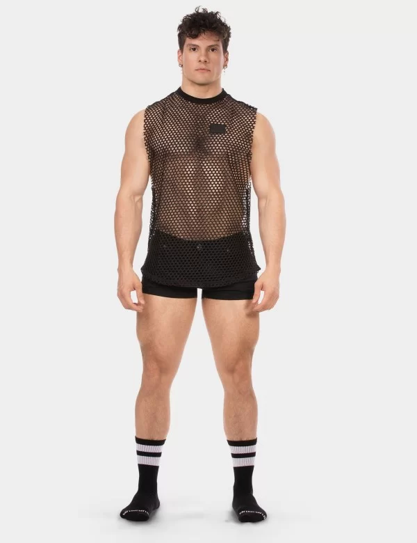 Tank Top Rannel - Black