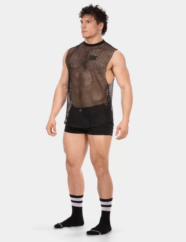 Tank Top Rannel - Black