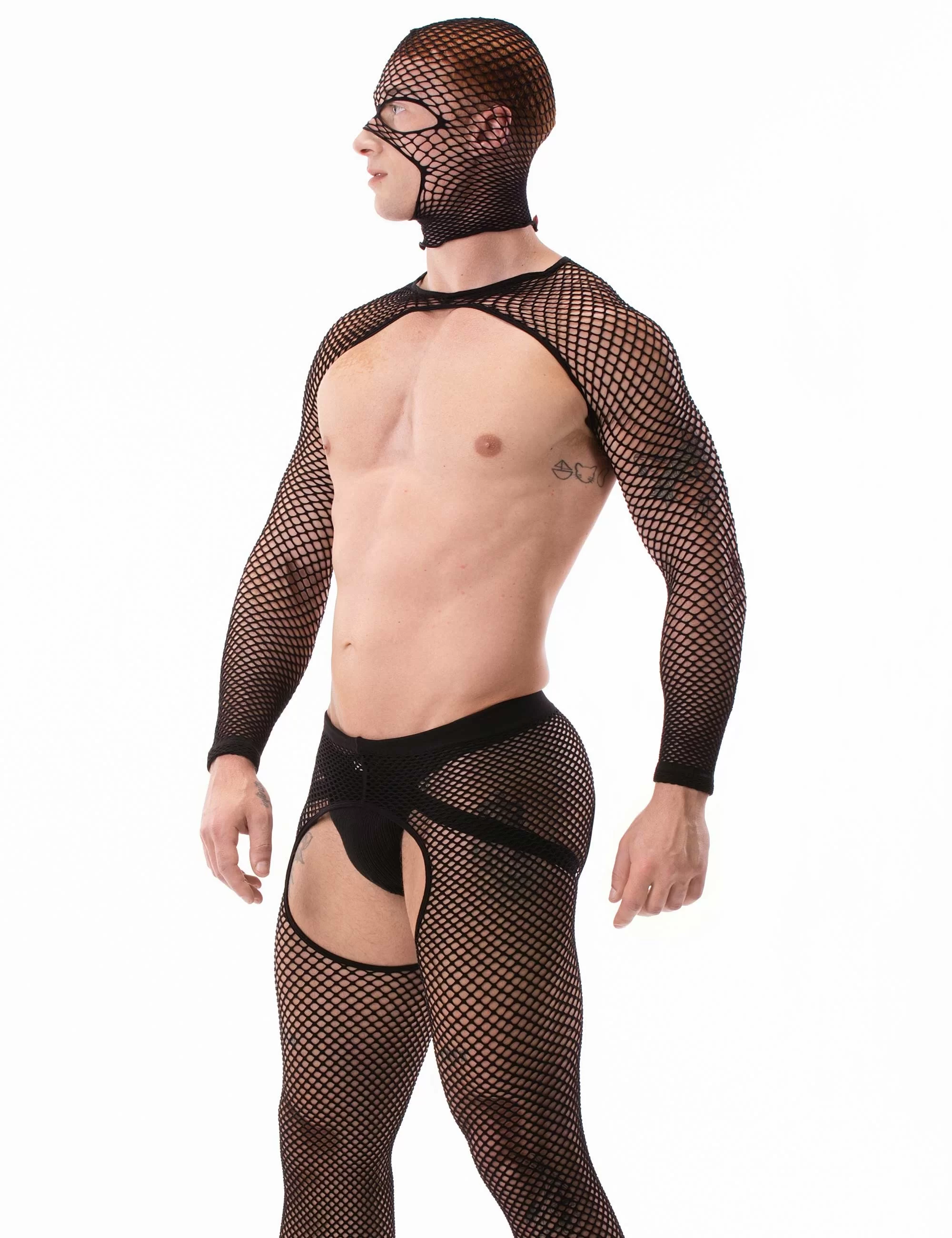 Fishnet Leggings Cacci - Black