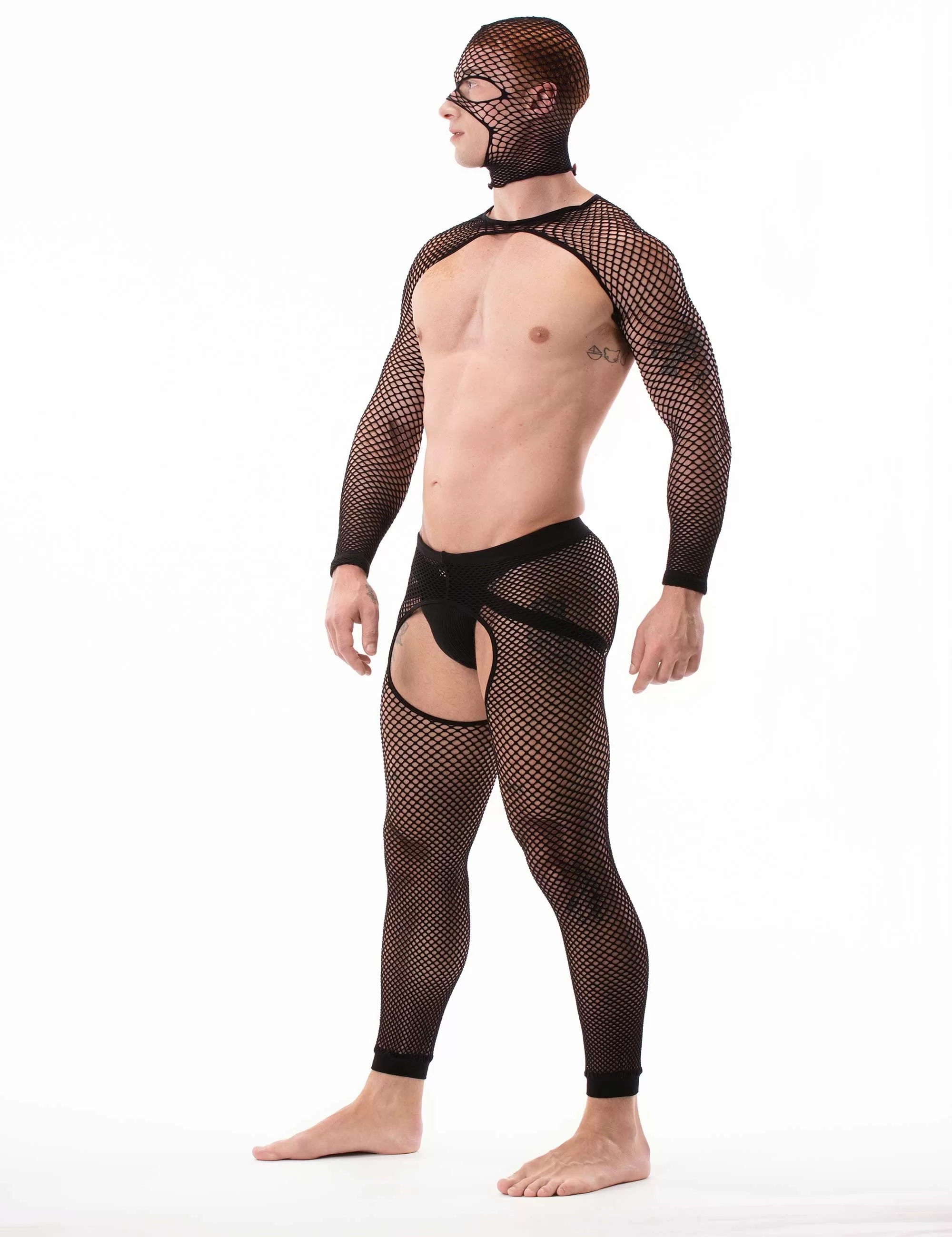 Fishnet Leggings Cacci - Black