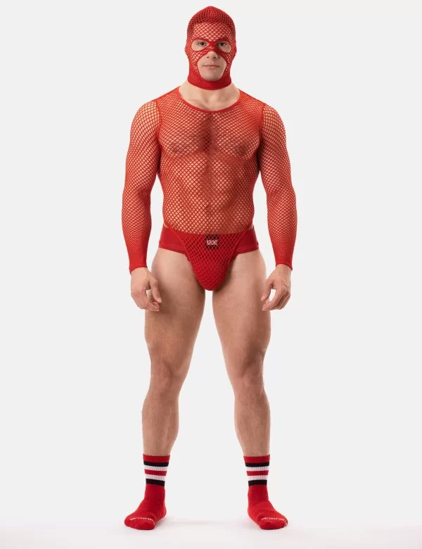 Fishnet Body Como - Red