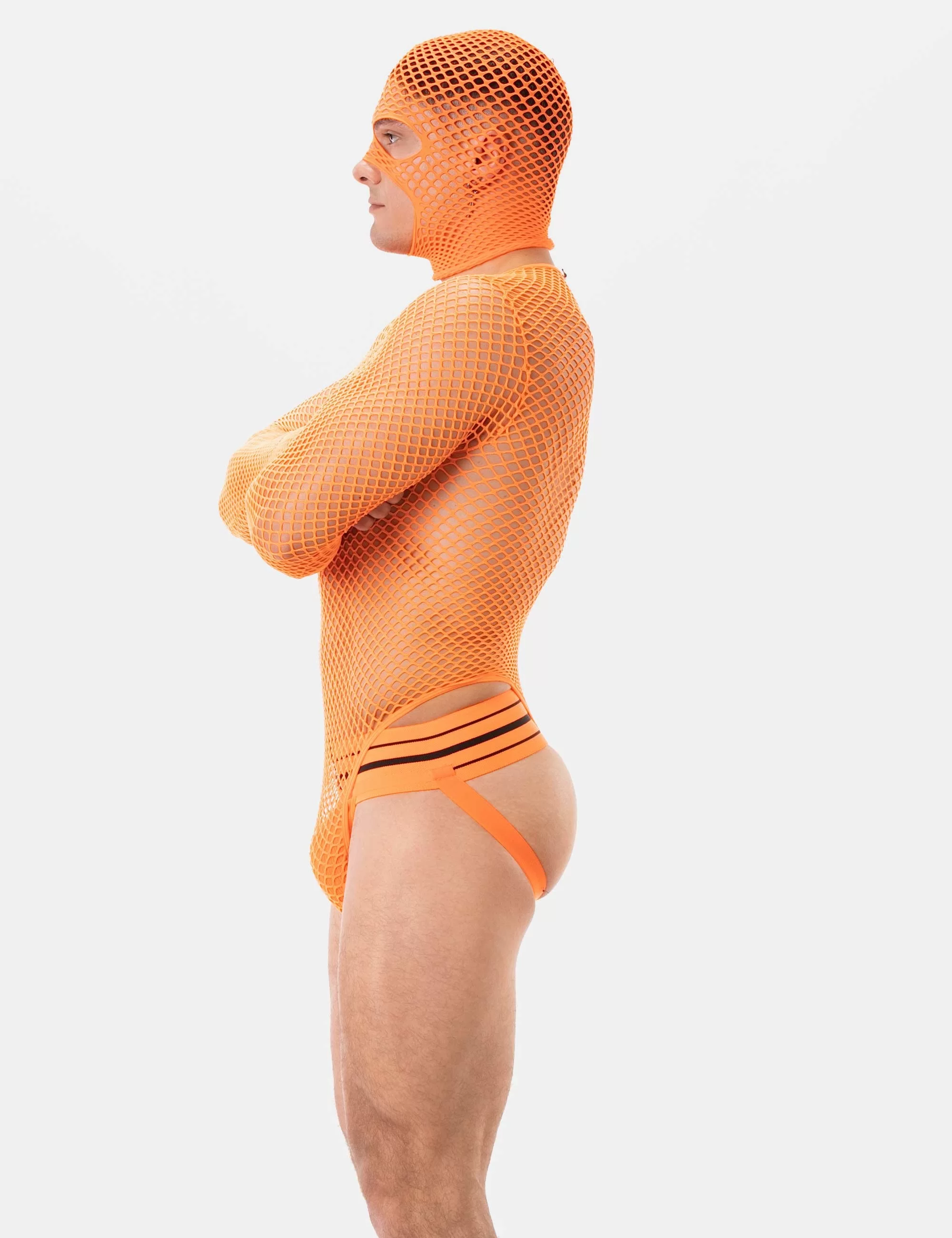 Fishnet Body Como - Neonorange