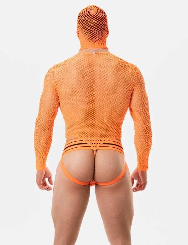 Fishnet Body Como - Neonorange