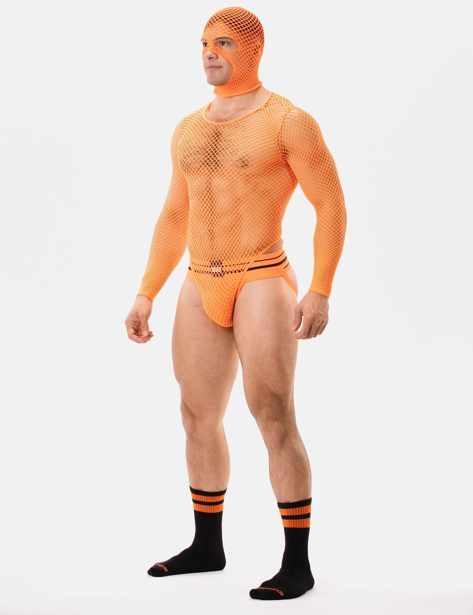 Fishnet Body Como - Neonorange