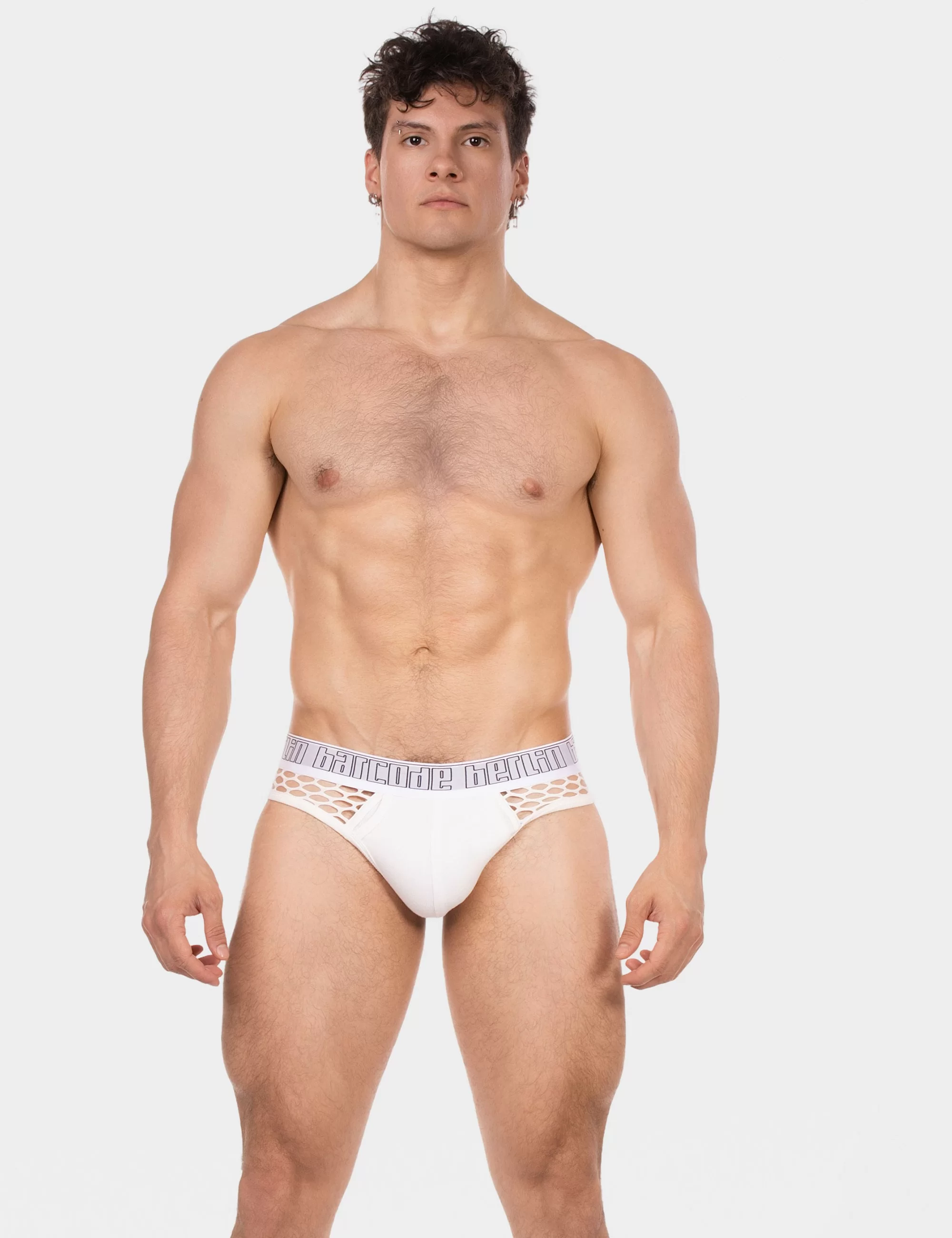 Mesh Brief Nursu - White