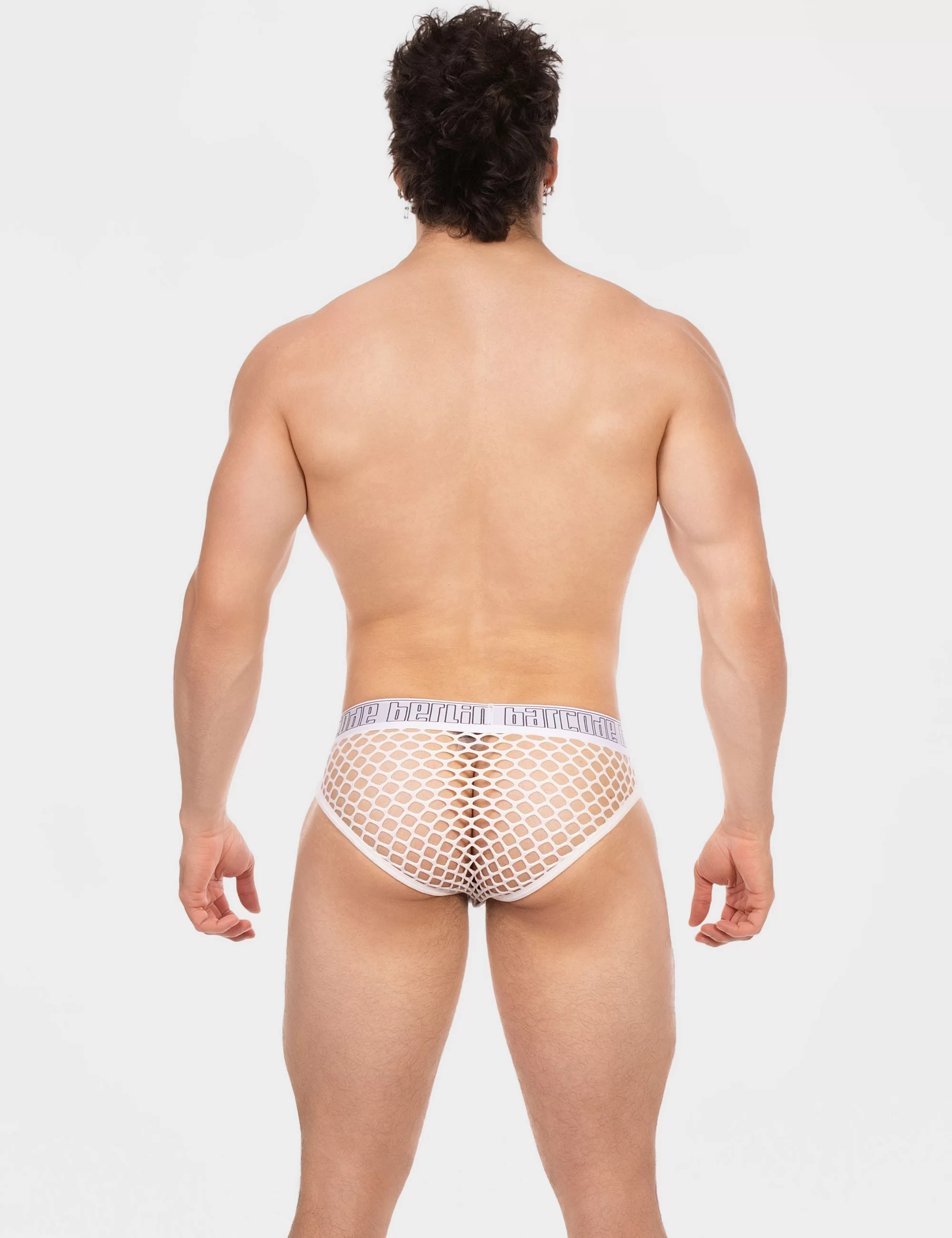 Mesh Brief Nursu - White