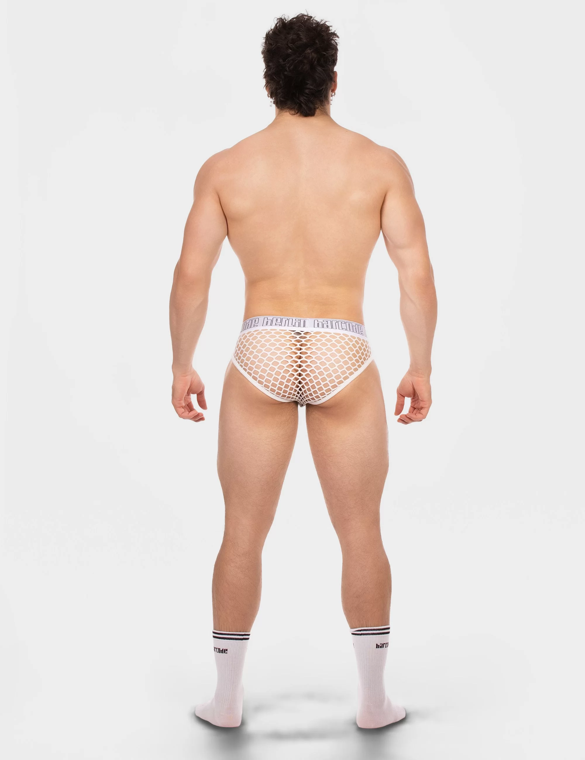 Mesh Brief Nursu - White