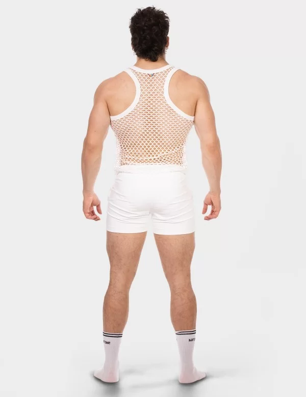 Mesh Tank Top Daniya - White