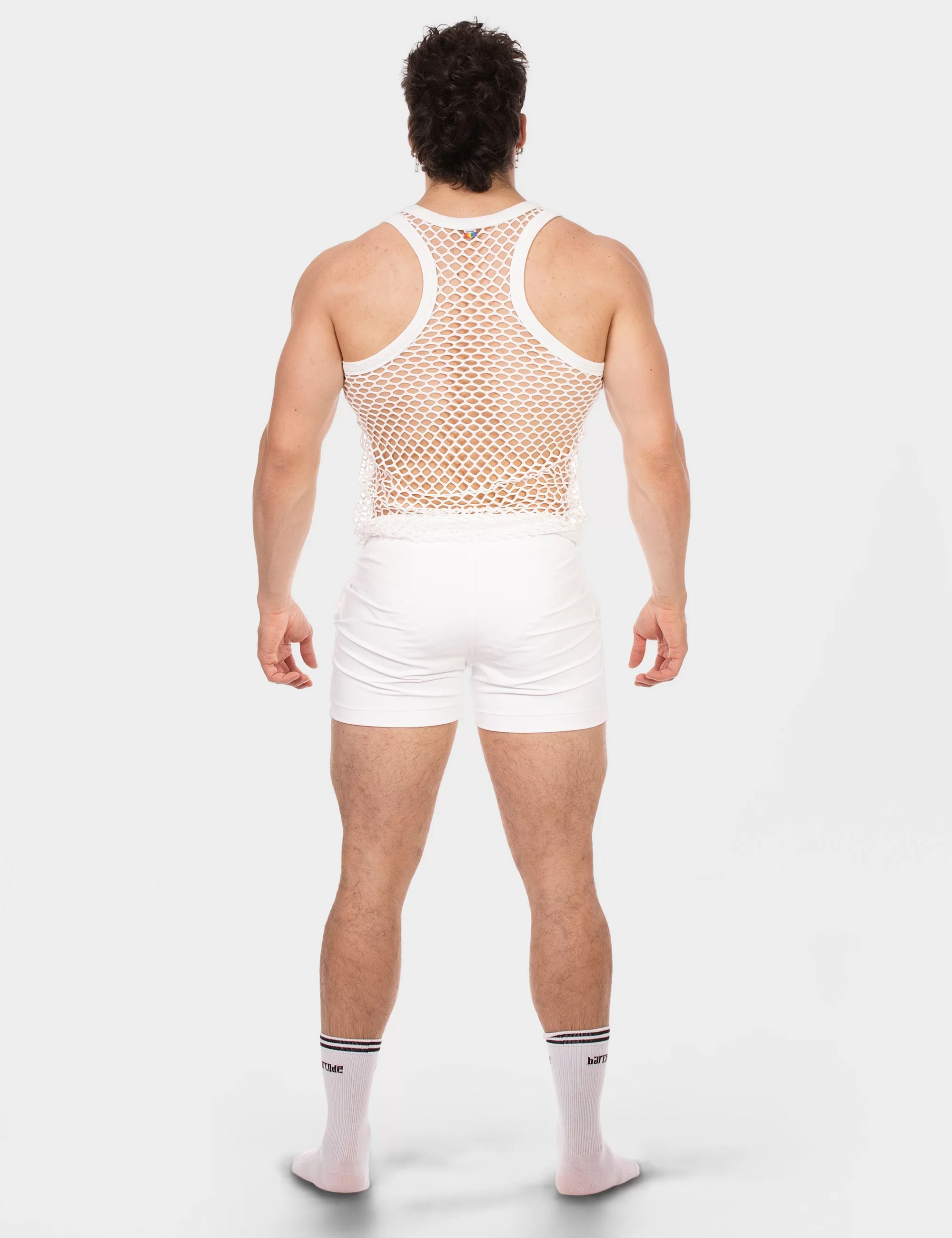 Mesh Tank Top Daniya - White