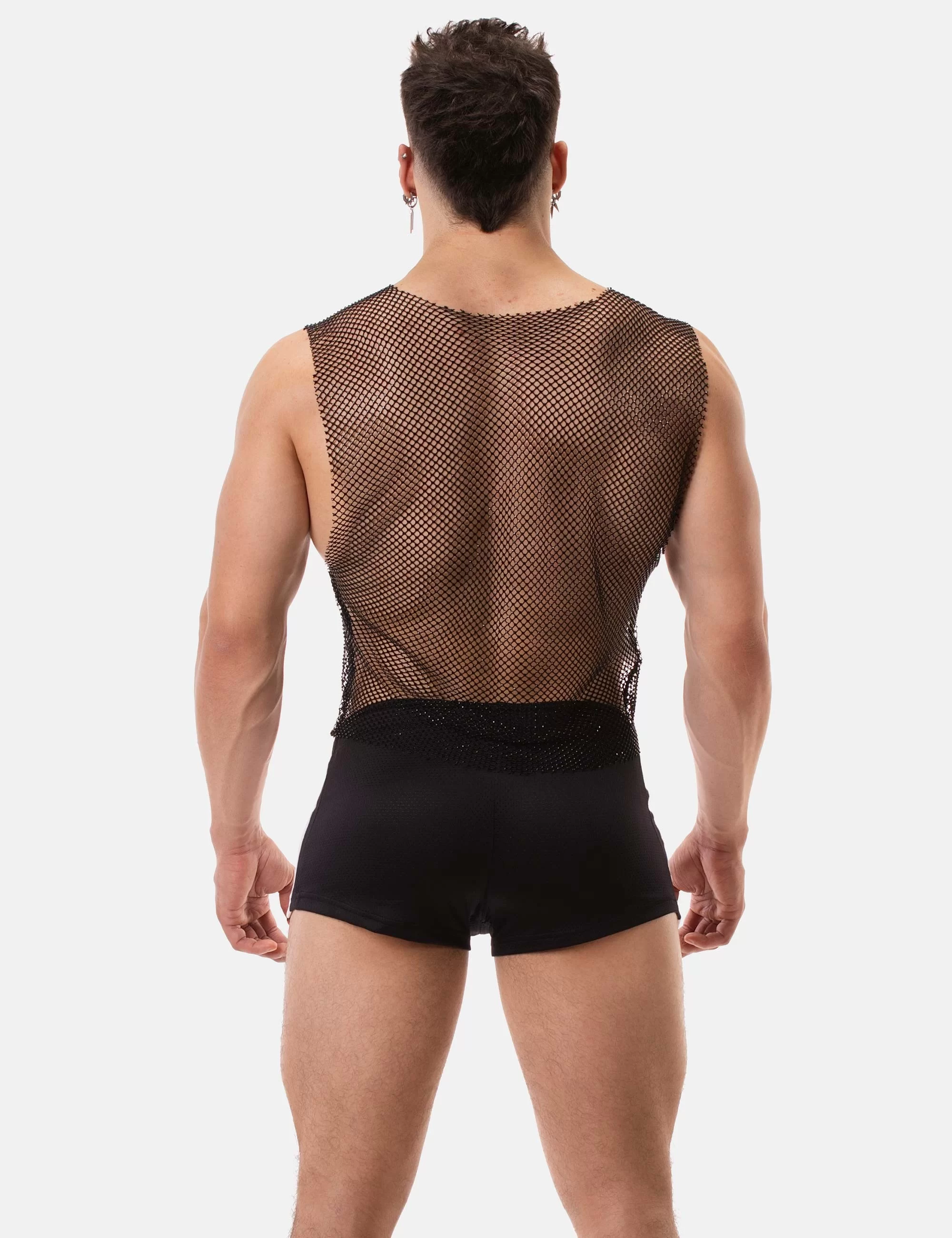 Tank Top Bling - Black