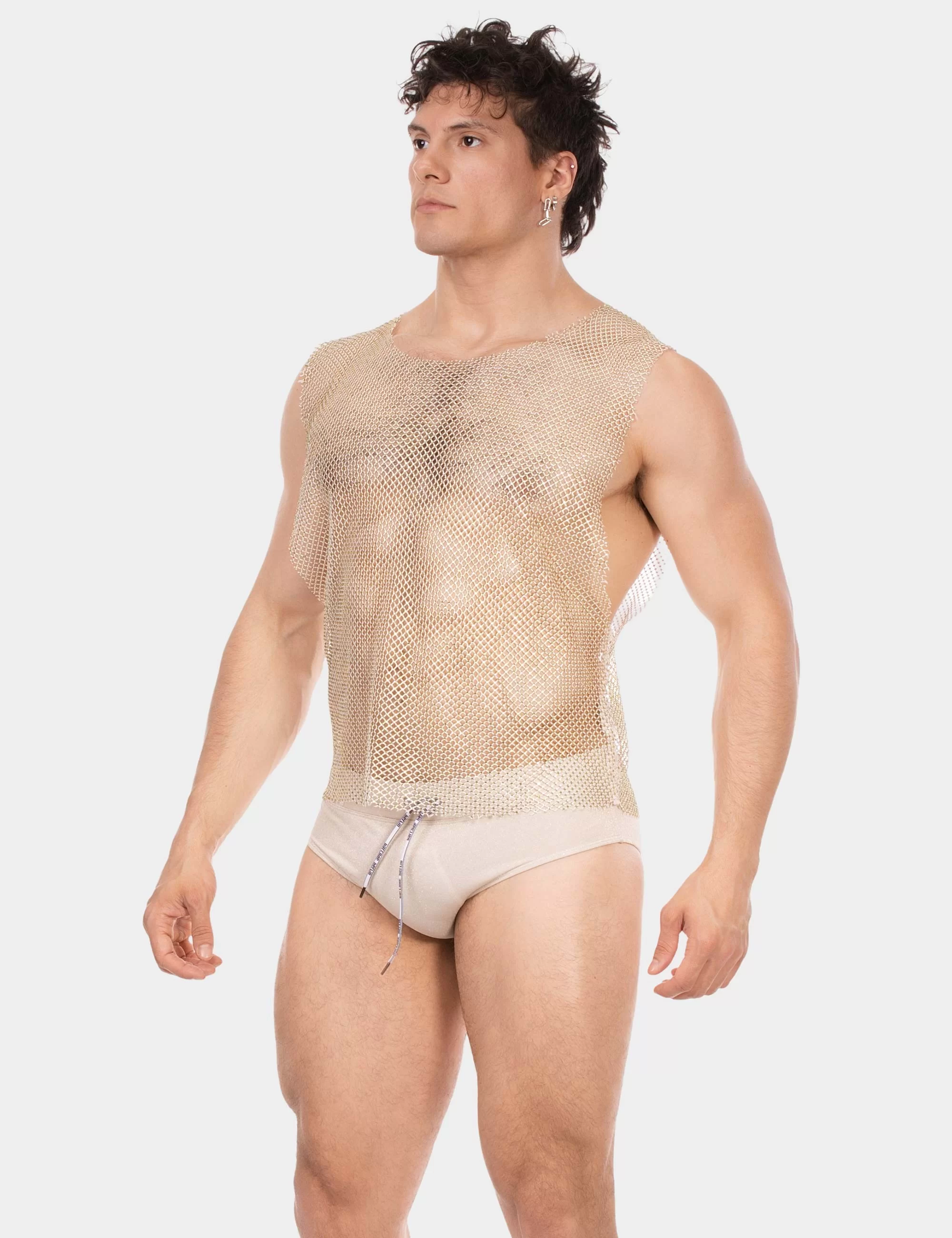 Tank Top Bling - Champagne