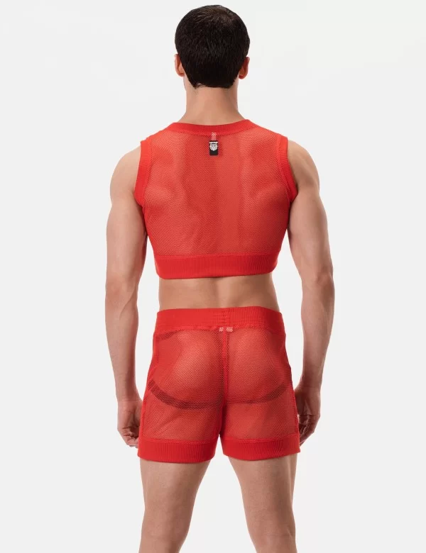 Crop Top Yasin - Red