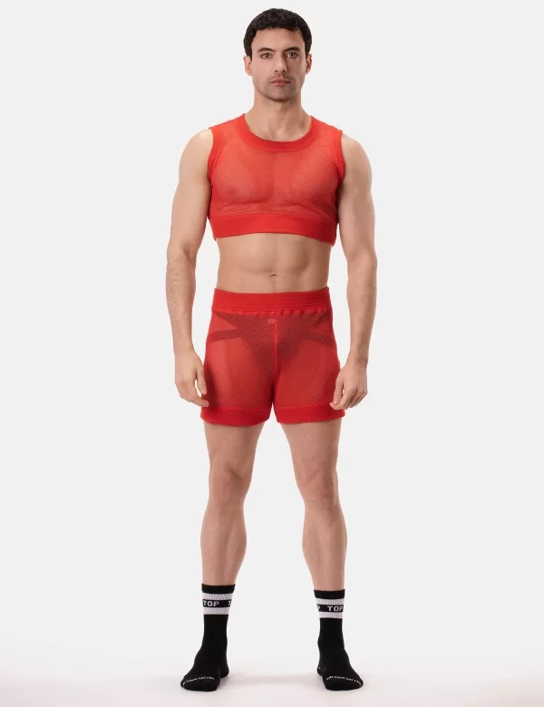 Crop Top Yasin - Red