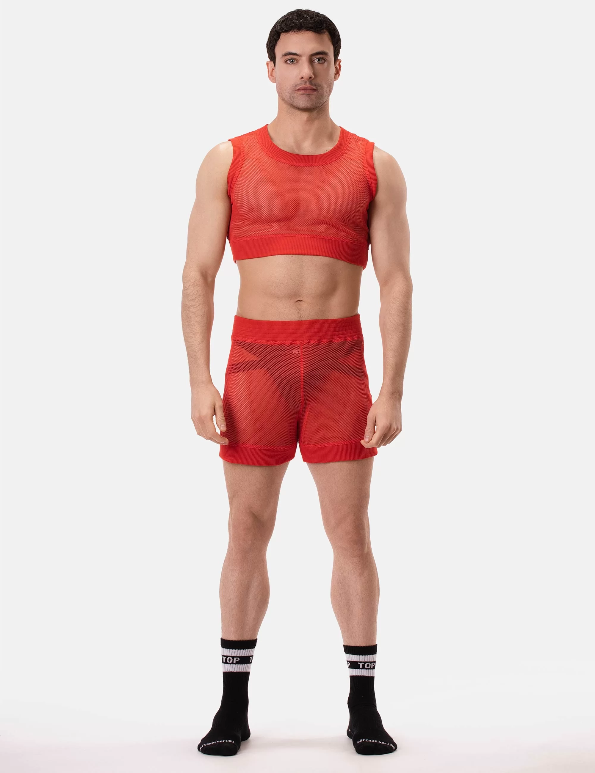 Crop Top Yasin - Red