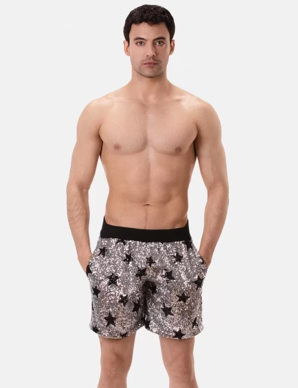 Short Atlas - Silver-Black