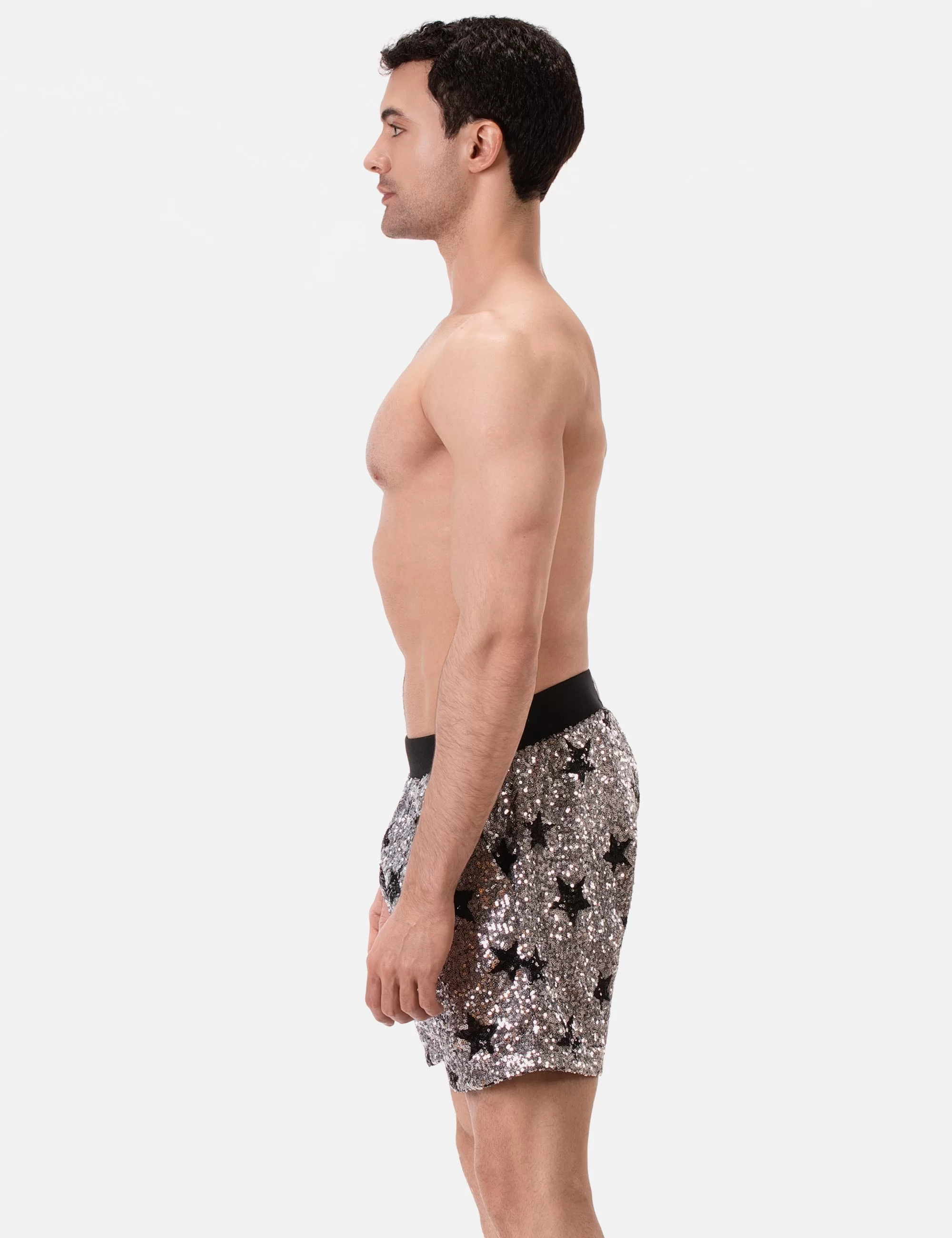 Short Atlas - Silver-Black