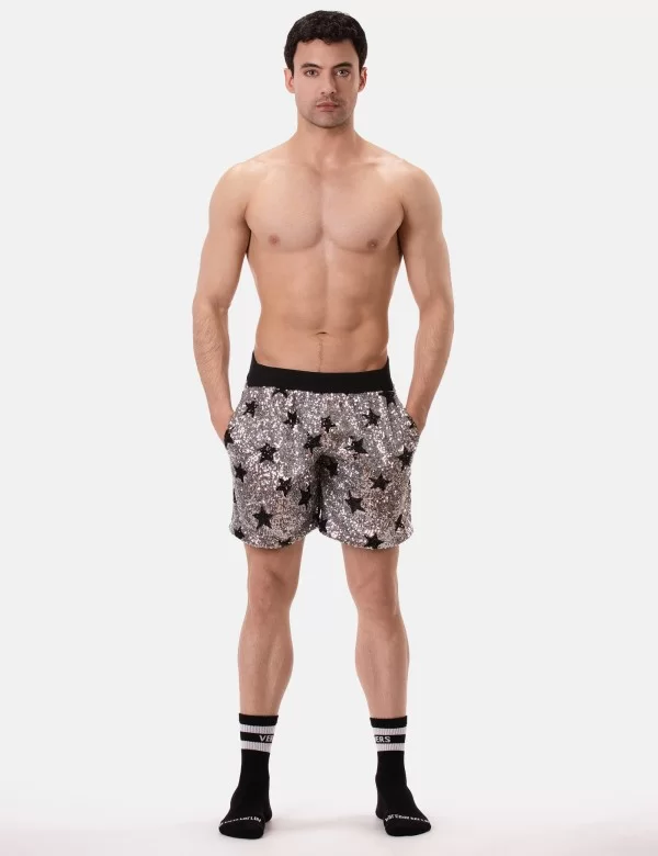 Short Atlas - Silver-Black