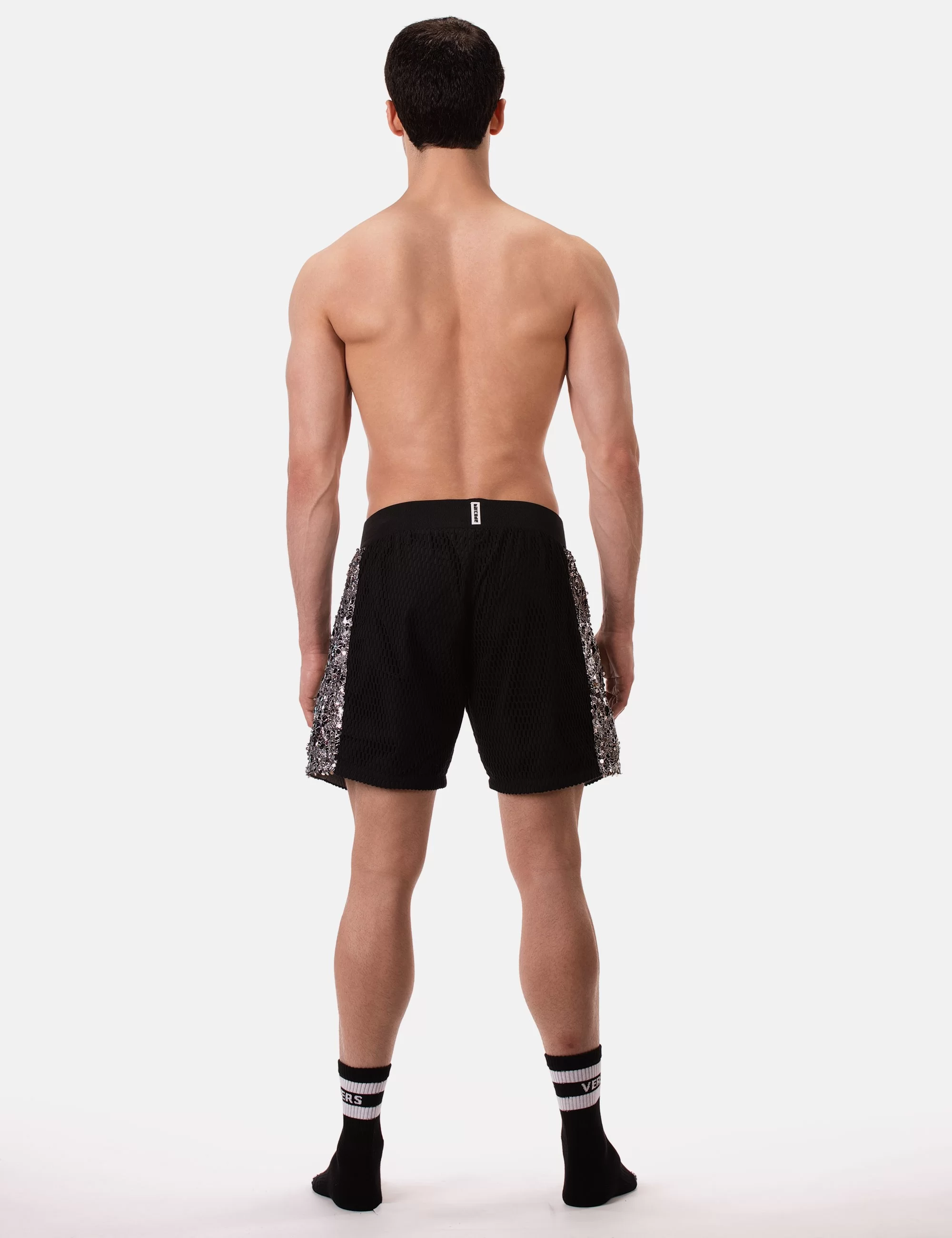 Short Emir - Black-Silver