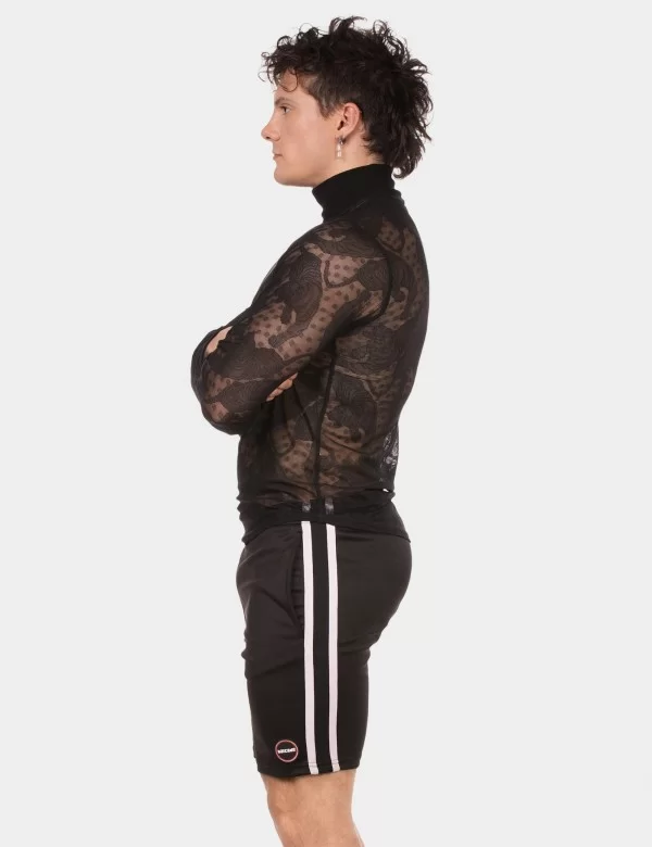 Turtle Neck Mete - Black
