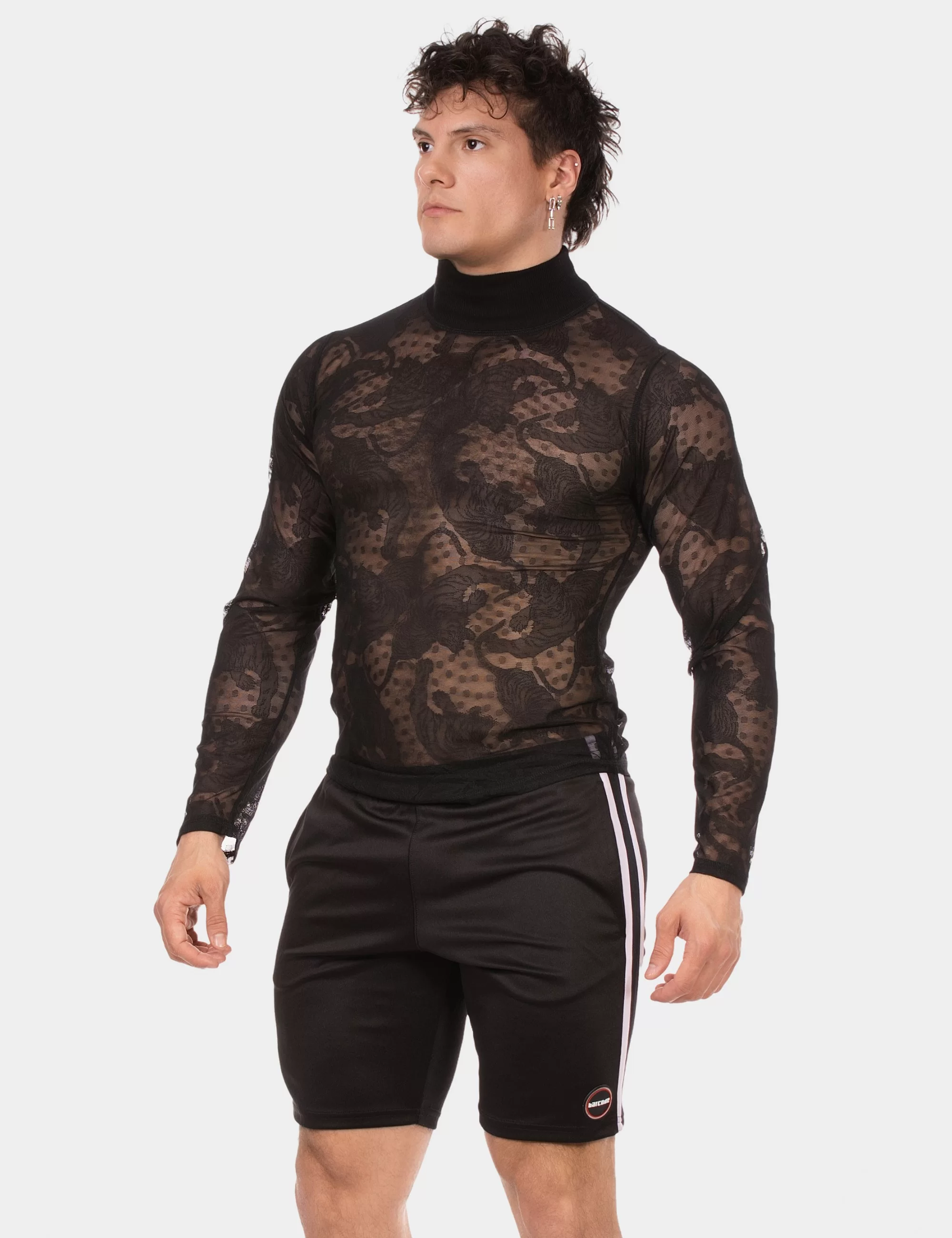 Turtle Neck Mete - Black