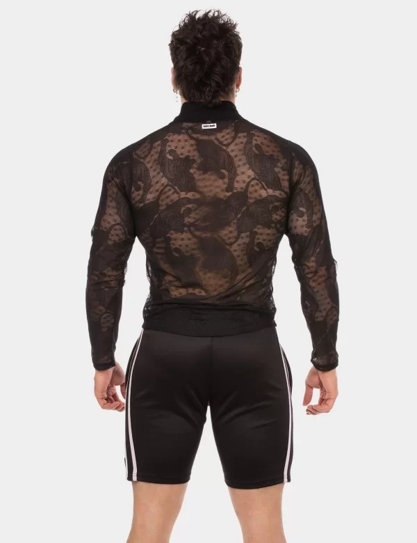 Turtle Neck Mete - Black