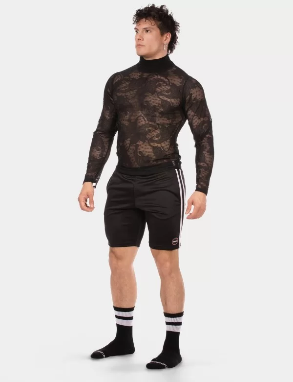 Turtle Neck Mete - Black