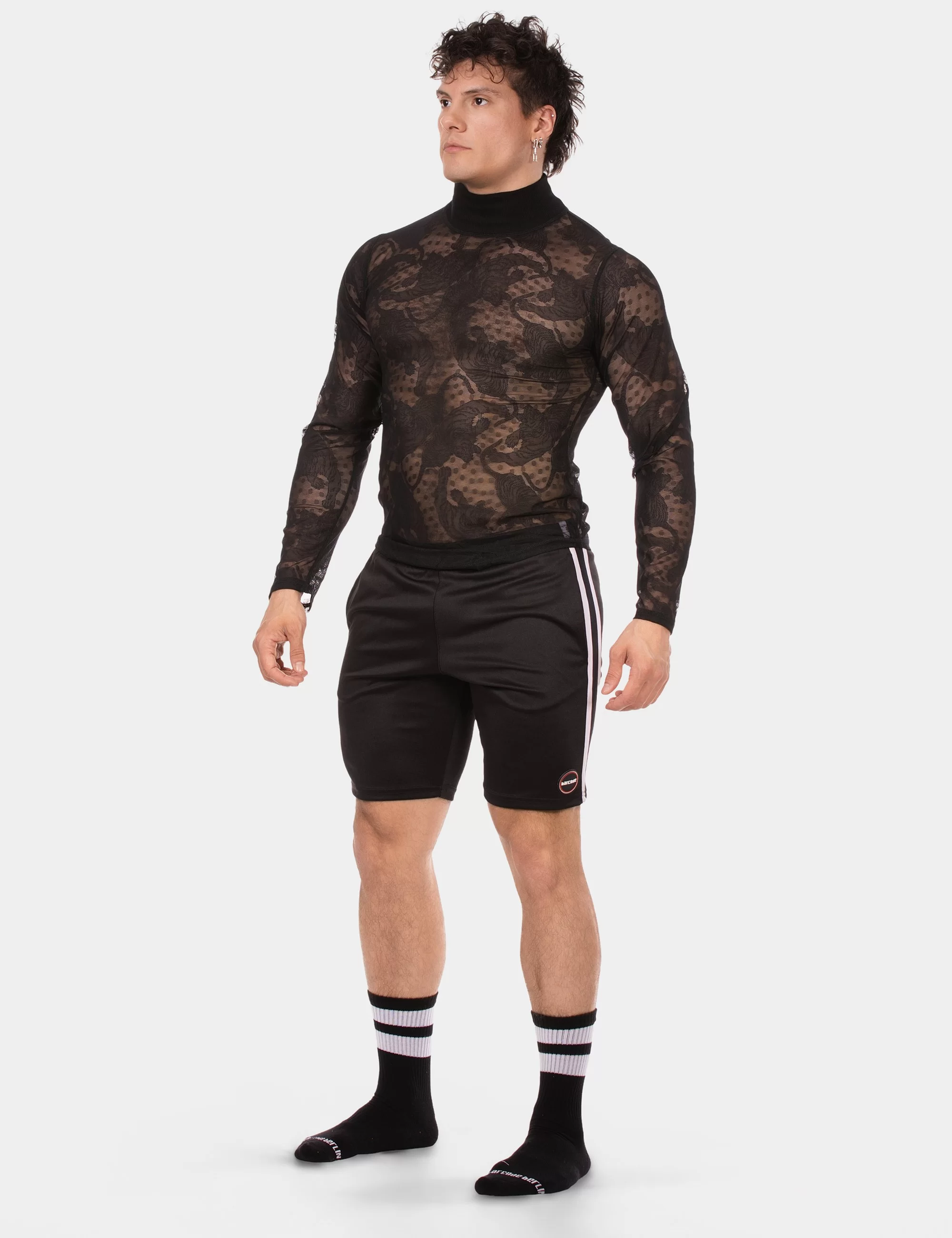 Turtle Neck Mete - Black
