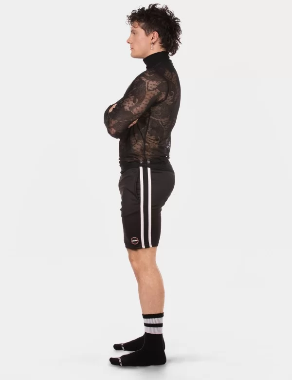 Turtle Neck Mete - Black