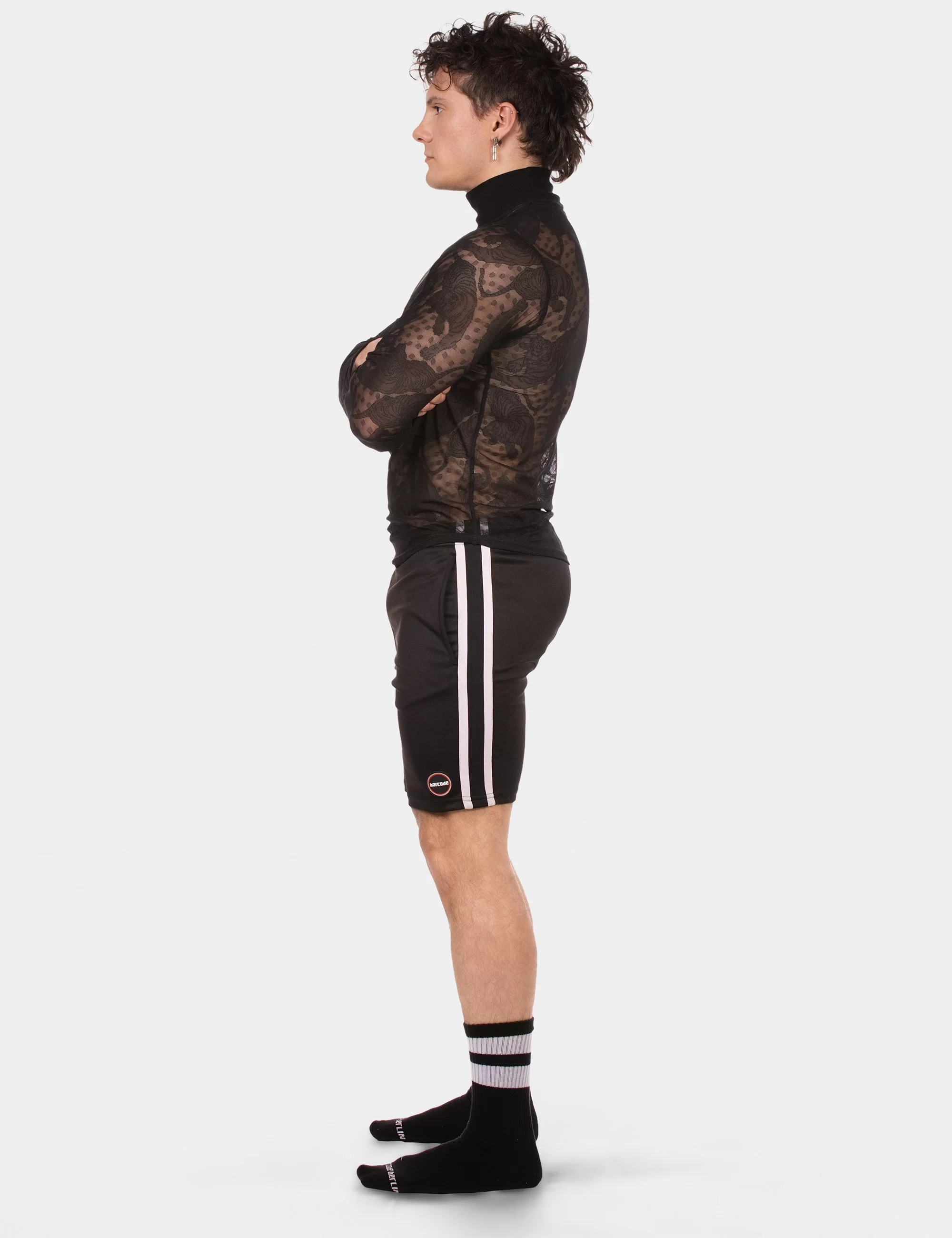 Turtle Neck Mete - Black