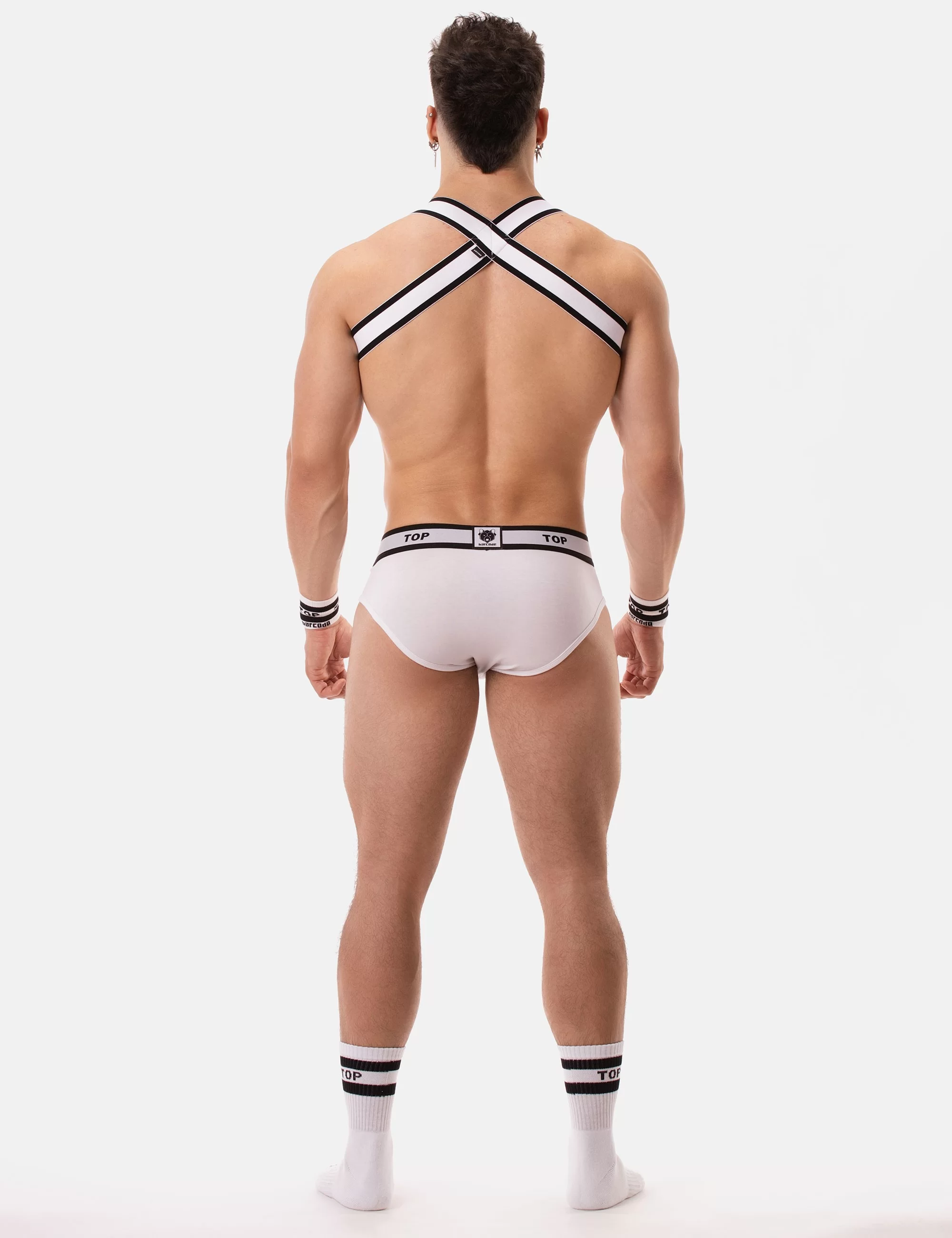 Brief Top - White-Black