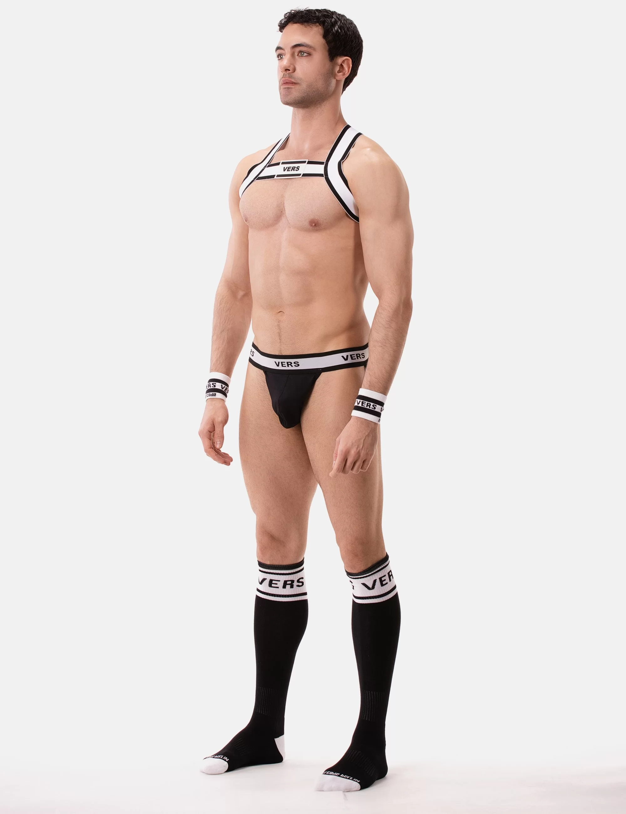 Jockstrap Vers - Black-White