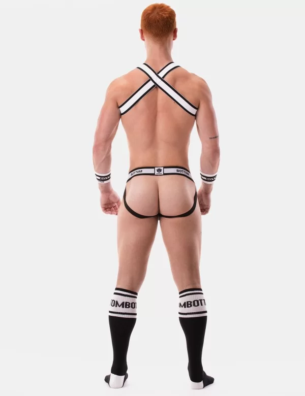 Jockstrap Bottom - Black-White