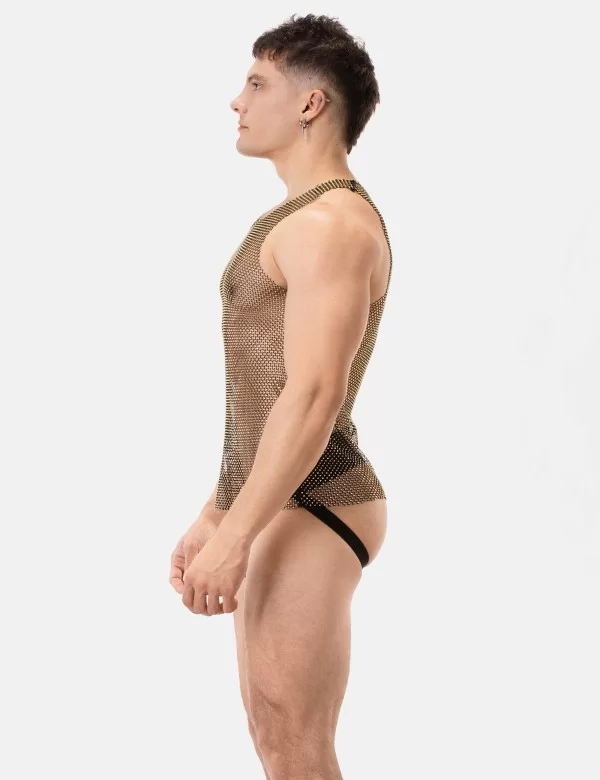Tank Top Blitzy - Black-Gold