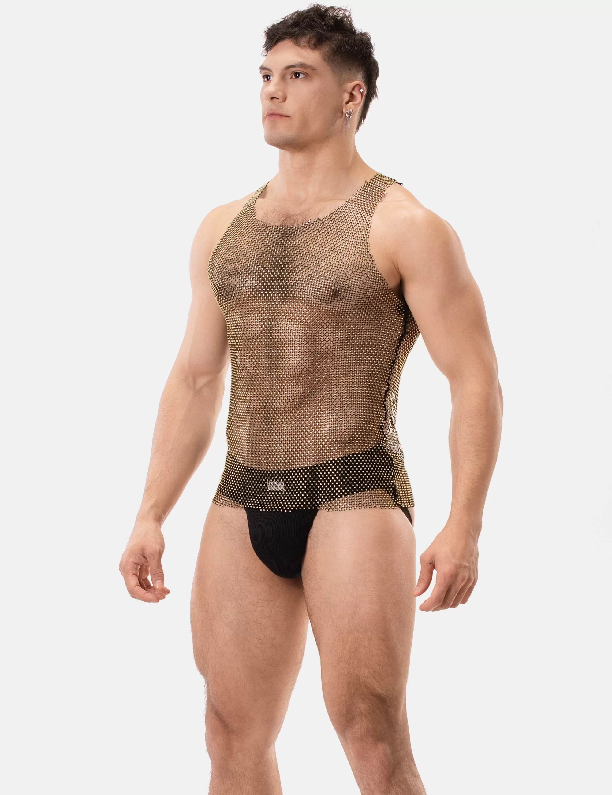 Tank Top Blitzy - Black-Gold