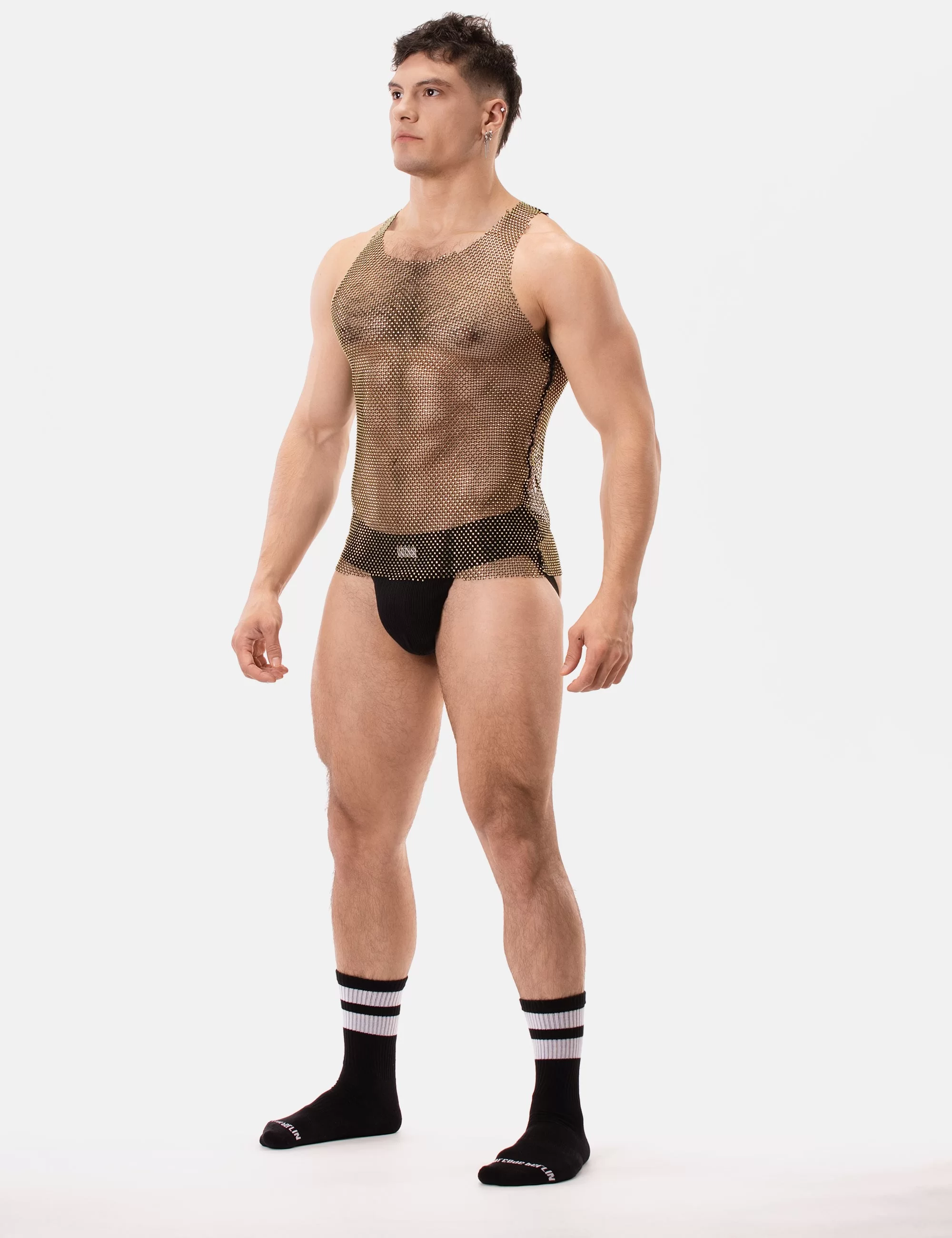 Tank Top Blitzy - Black-Gold