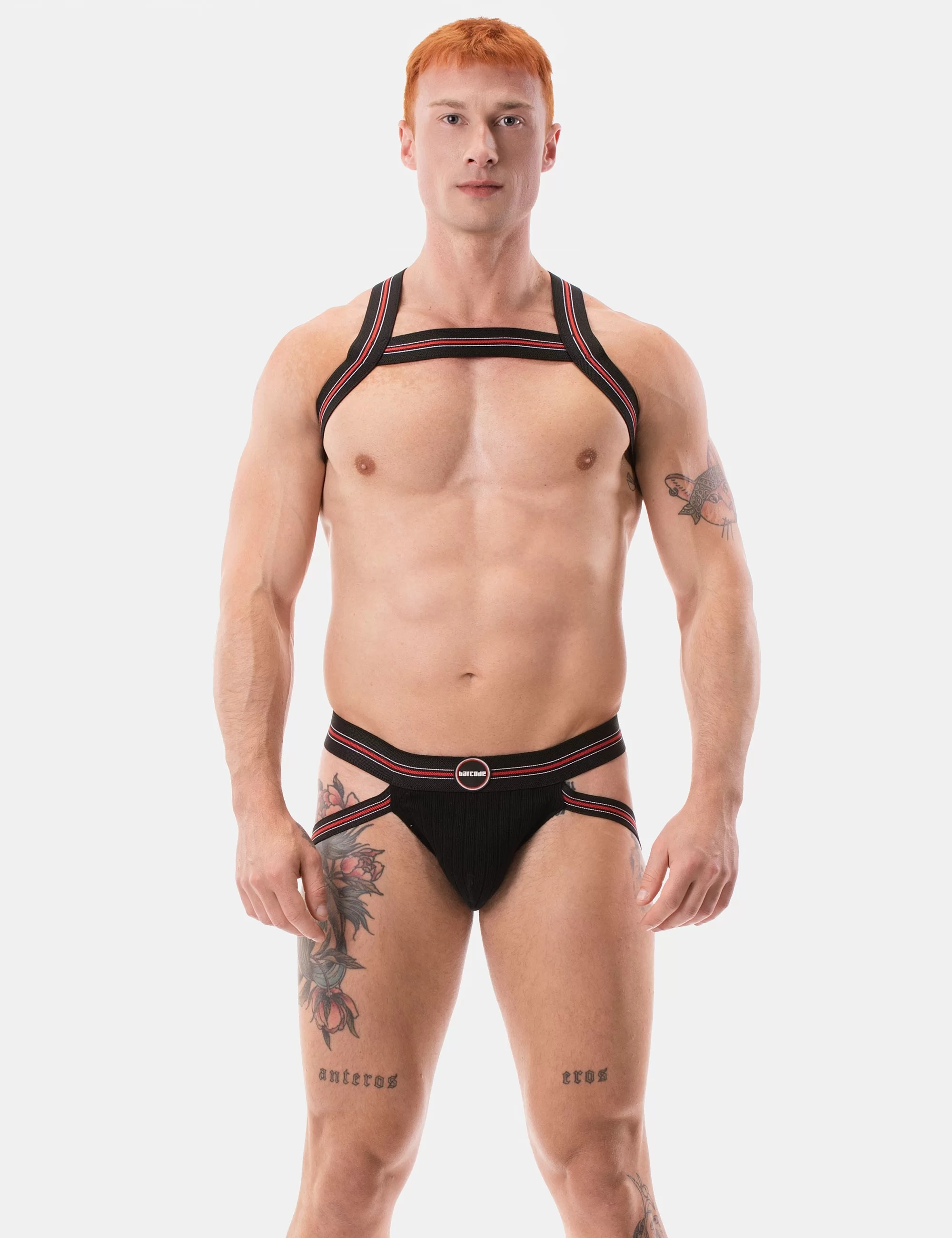 Harness Hapero - Black-White-Red