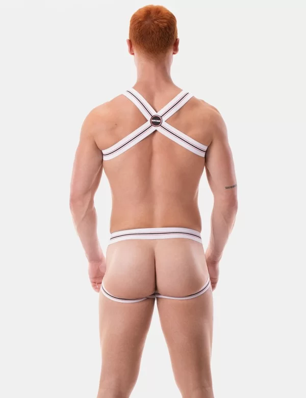 Harness Hapero - White-Red-Black