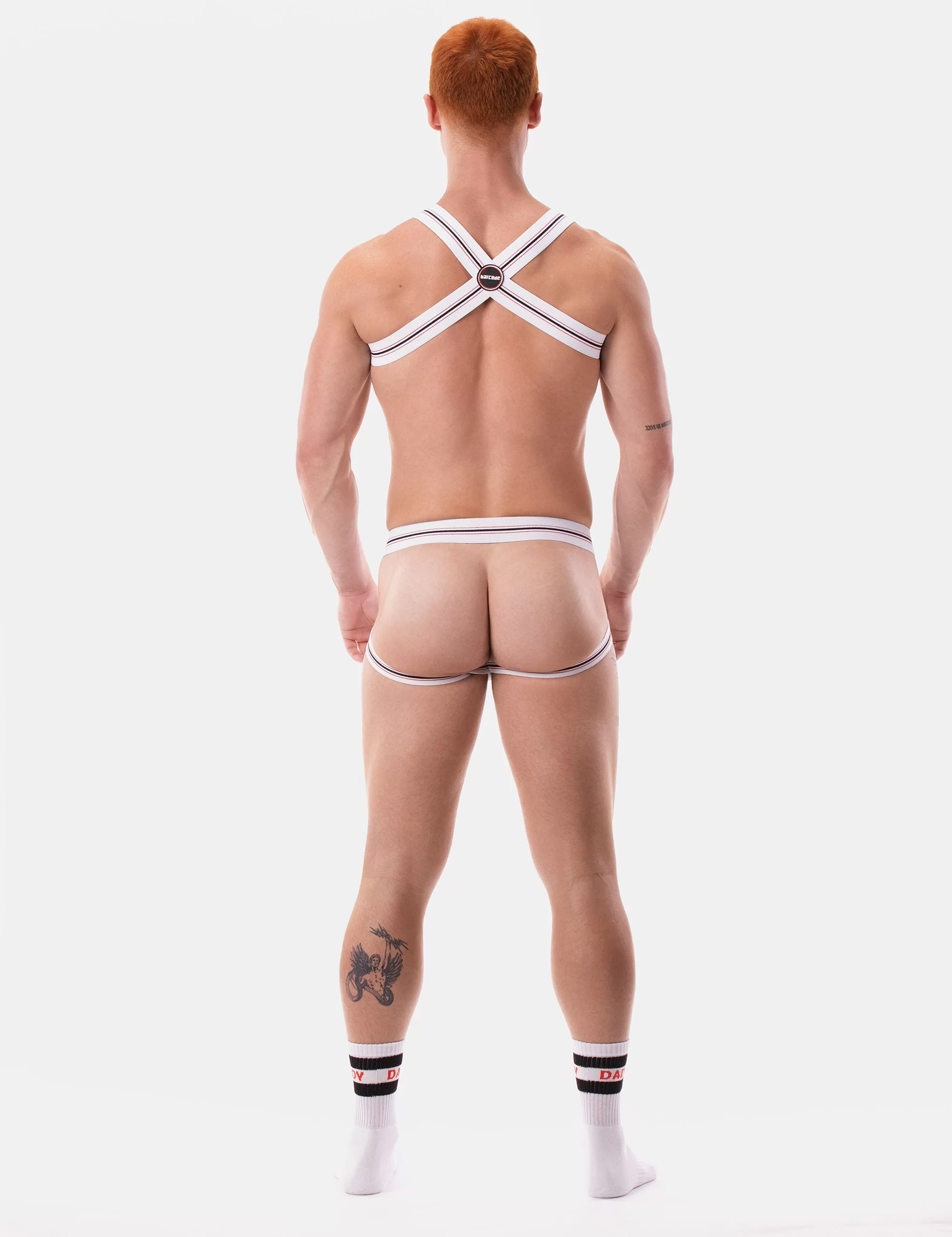 Harness Hapero - White-Red-Black